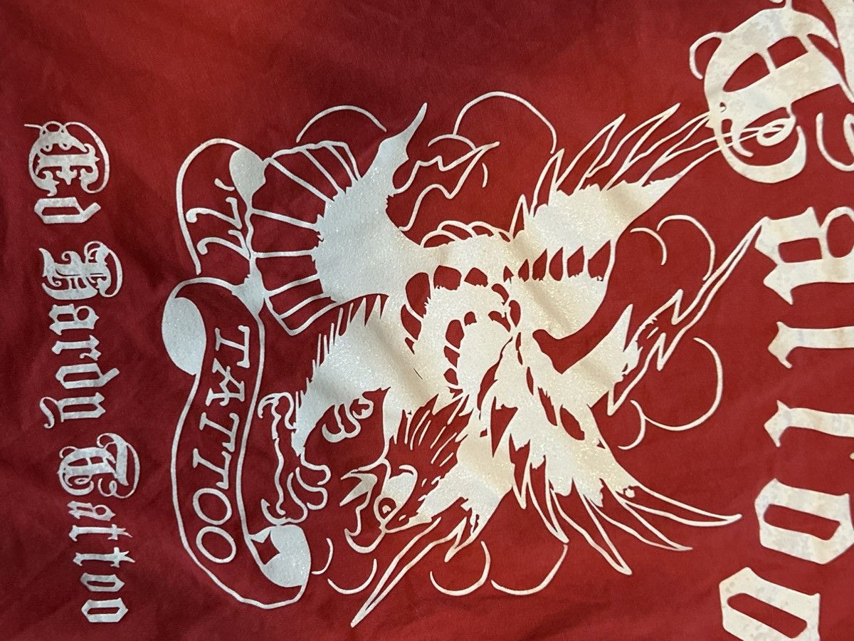 Ed Hardy Red Bejewled Ed Hardy Shirt Size US M / EU 48-50 / 2 - 4 Thumbnail