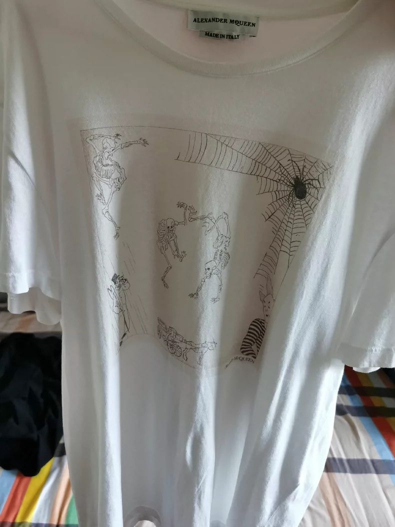Alexander McQueen Alexander McQUEEN Skeleton T-shirt Nextarrow-2505 Size US L / EU 52-54 / 3 - 1 Thumbnail