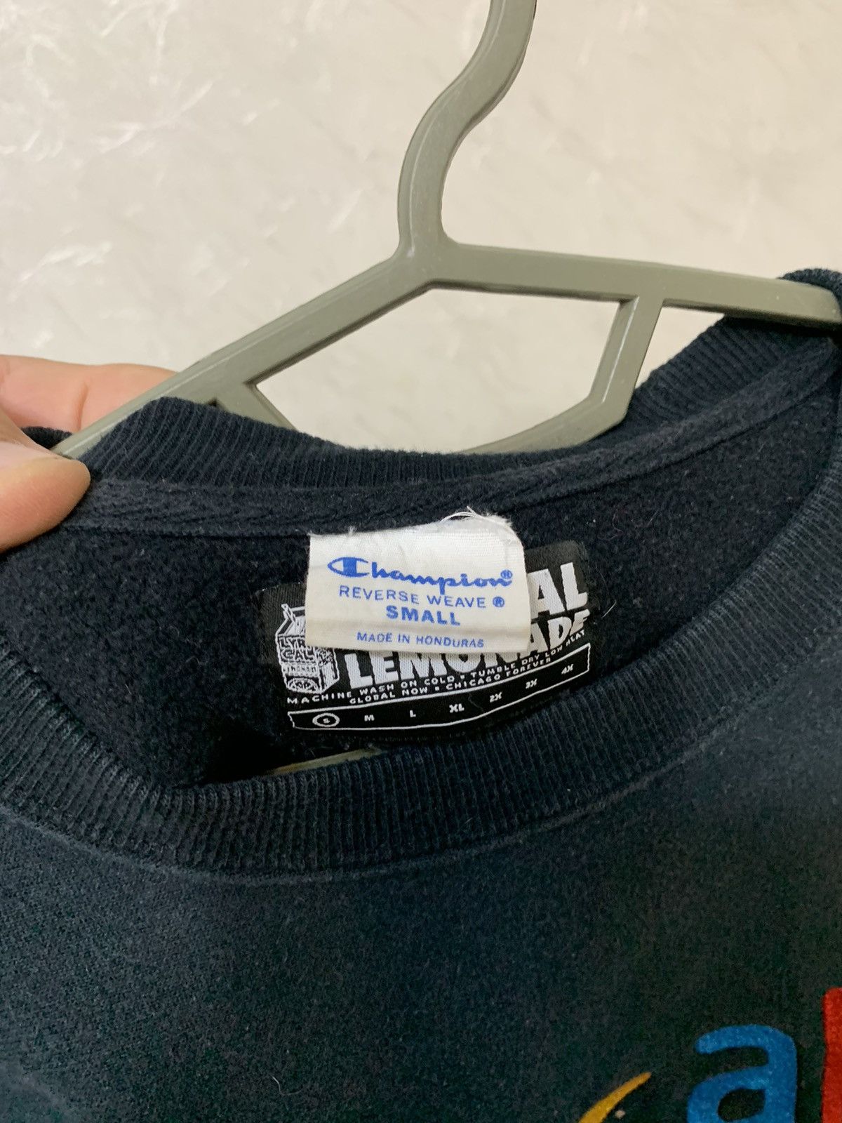 Champion × Lyrical Lemonade Lyrical Lemonade Champion Crewneck Sweatshirt Multicolor Size US S / EU 44-46 / 1 - 6 Thumbnail