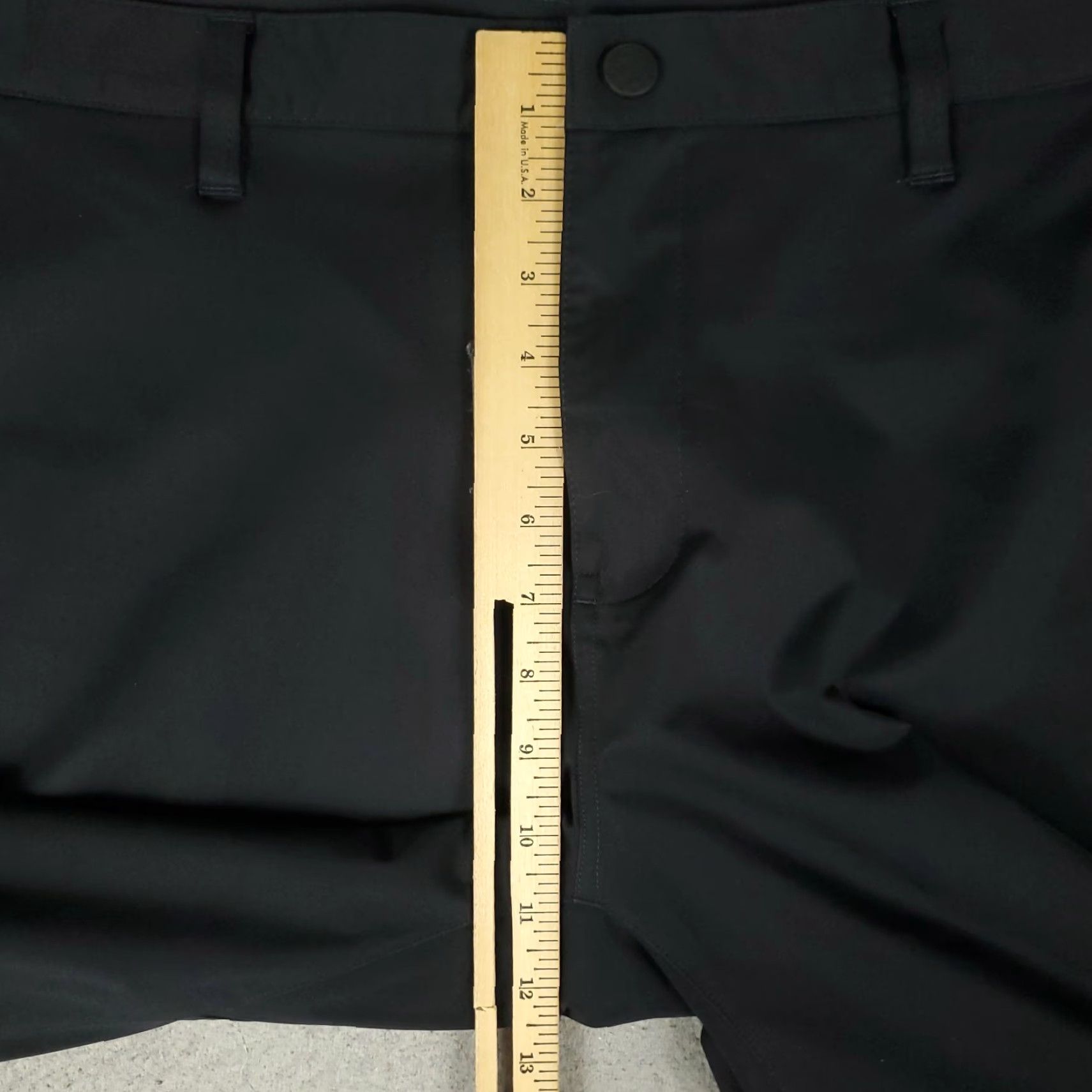 Rhone Rhone Pants Mens 35x29 Black Commuter Ankle Zip Tapered Joggers Trousers Size US 35 - 5 Thumbnail