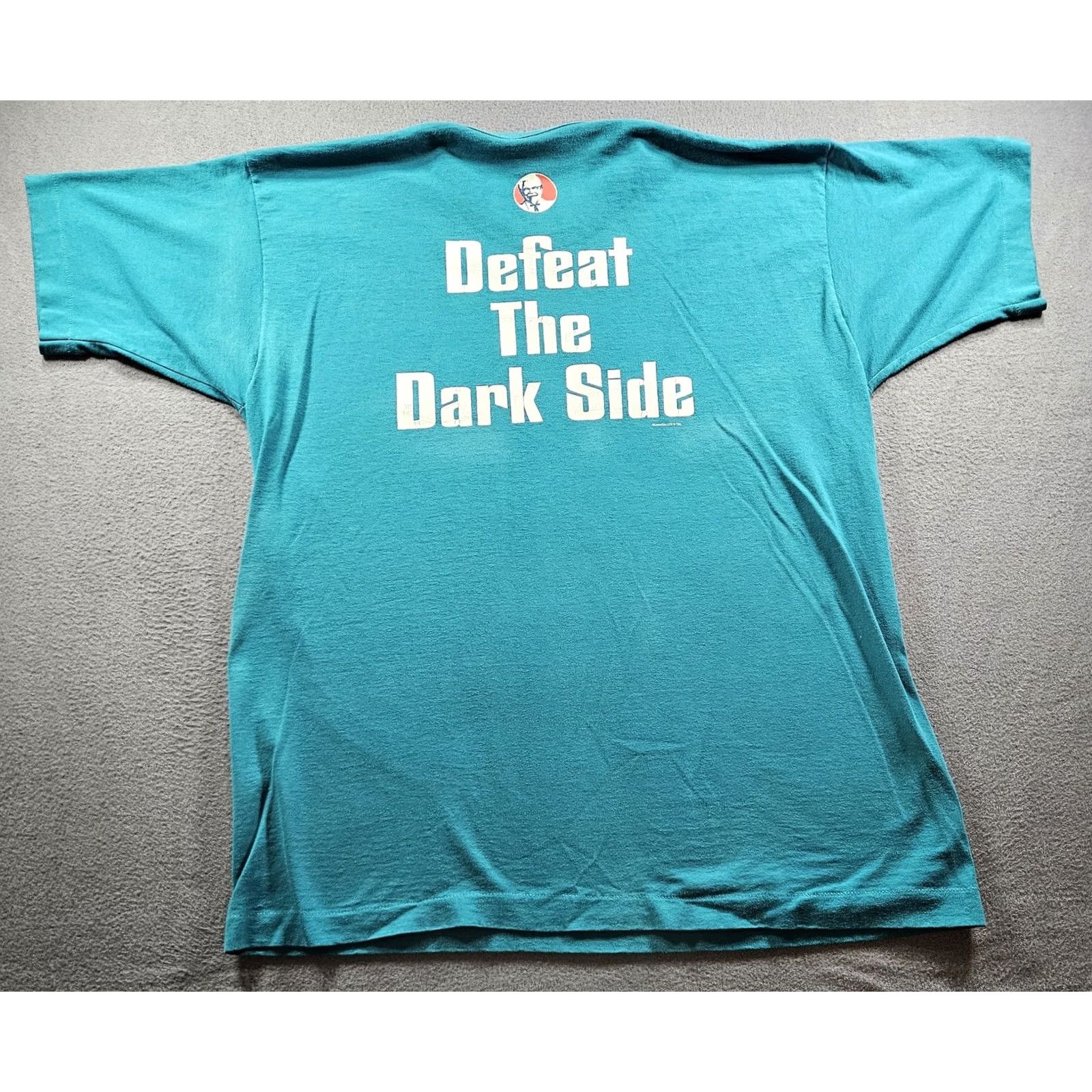 Fruit Of The Loom VINTAGE Star Wars Shirt Mens XL Crew Neck Graphic Print 90s Retro Movie Green Size US XL / EU 56 / 4 - 2 Thumbnail