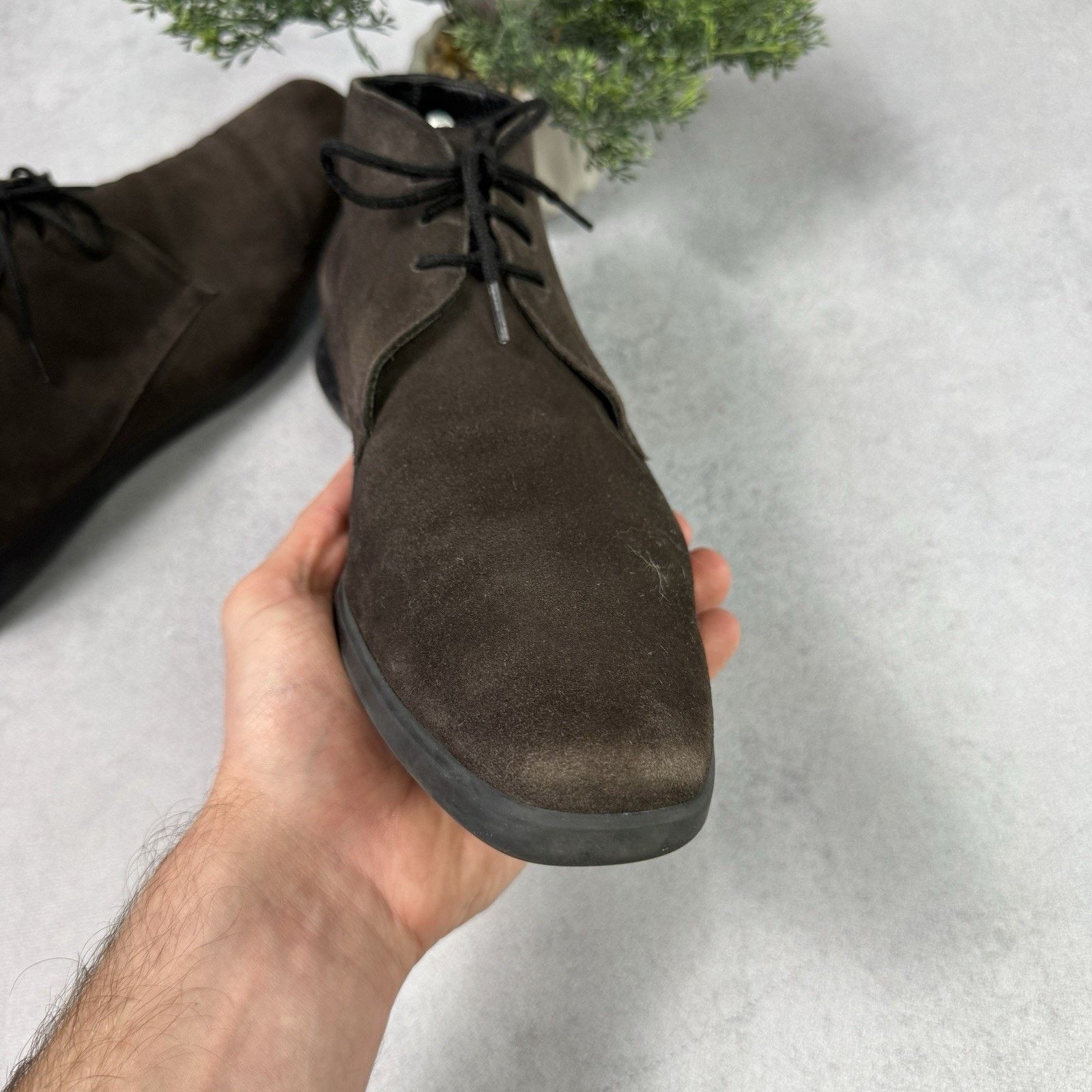 Prada Prada Men Chukka Boot Brown Suede Size US 9 Size US 9 / EU 42 - 18 Thumbnail