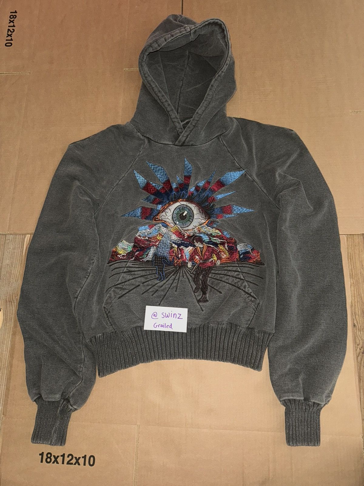 House of Errors House of Errors Invasion Hoodie 300k stitches - size XS Size US XS / EU 42 / 0 - 1 Thumbnail
