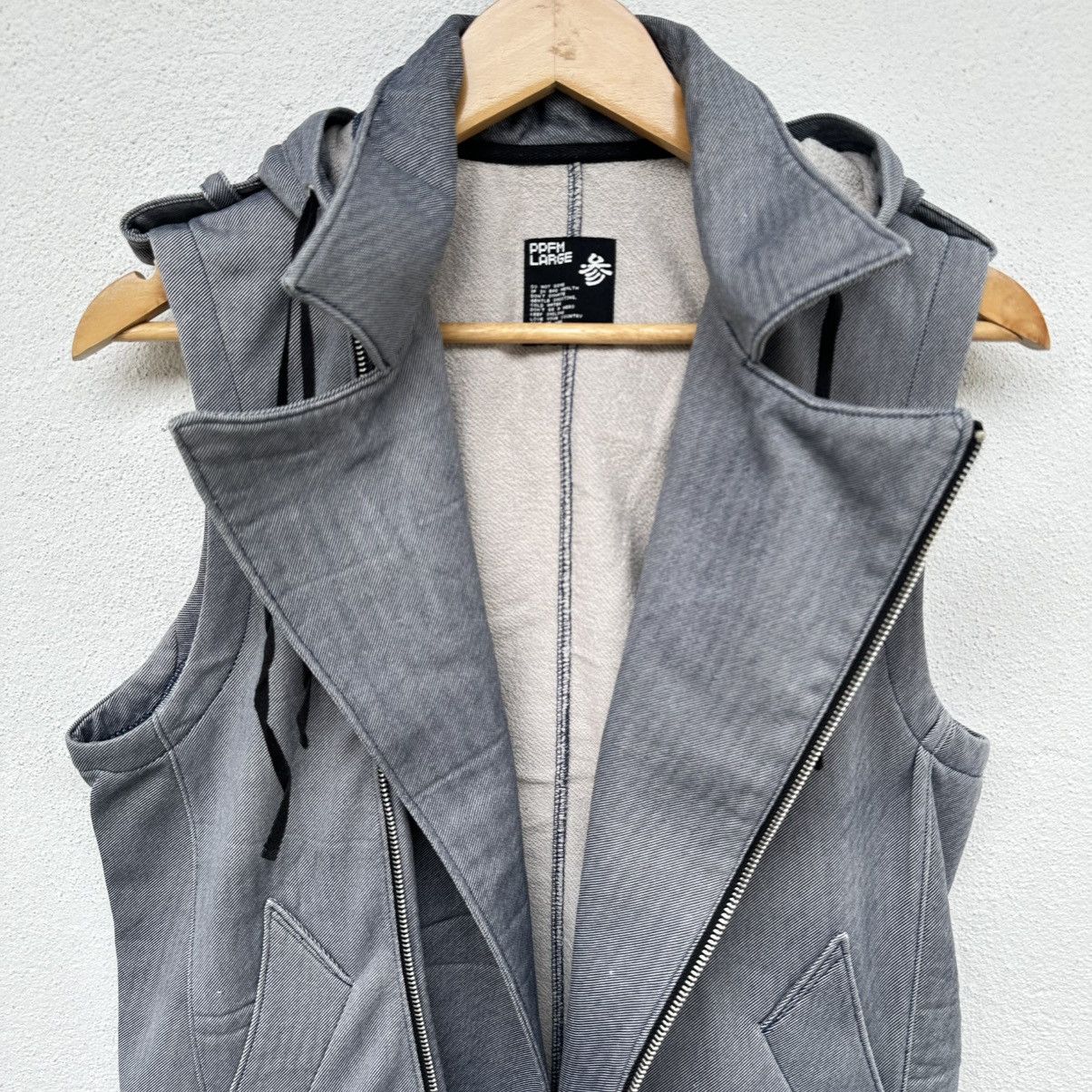 PPFM PPFM Punk Vest Hoodie Size US L / EU 52-54 / 3 - 2 Thumbnail