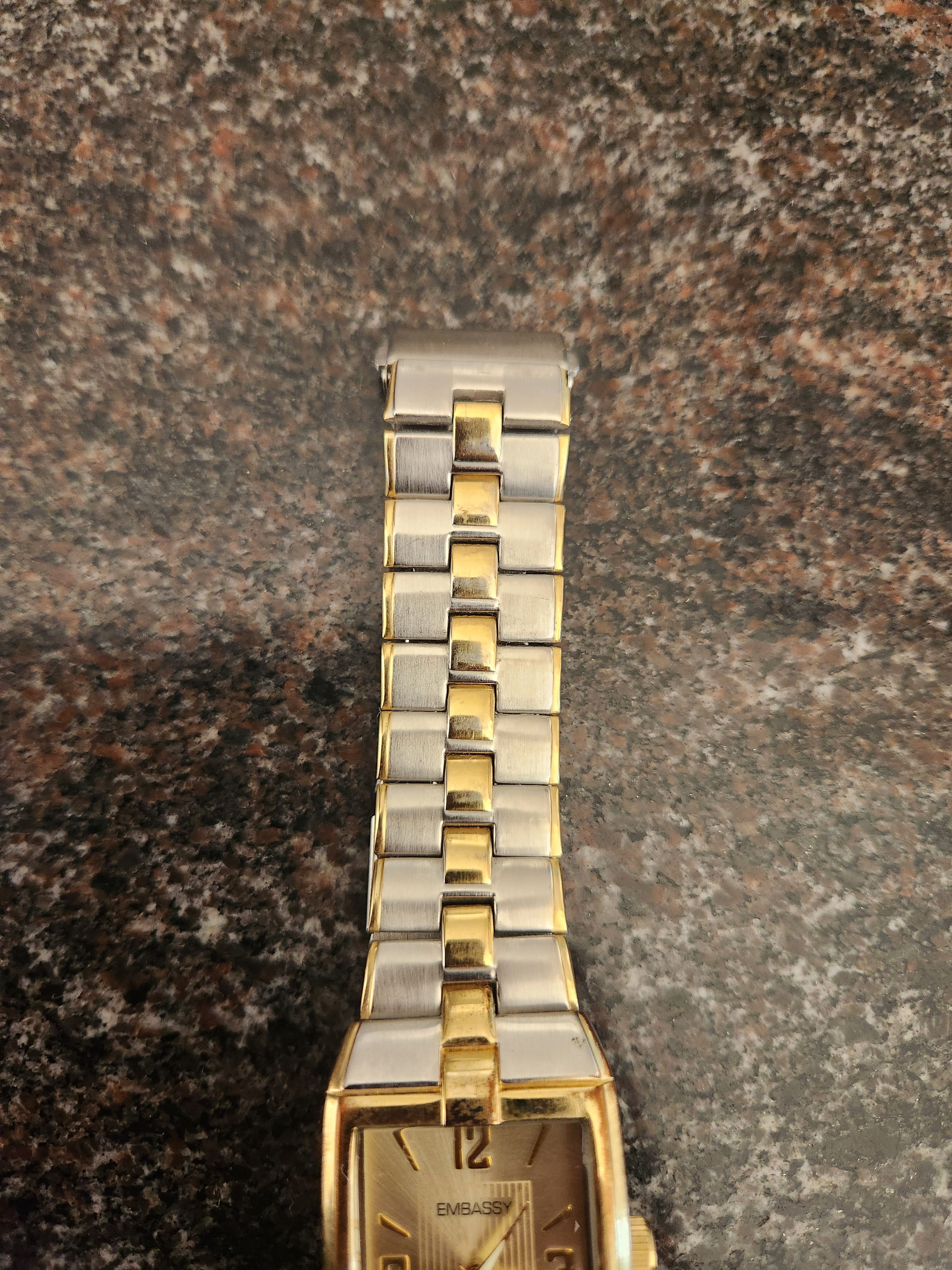 Embassy Row EMBASSY Men's Watch Gold Silver Size ONE SIZE - 3 Thumbnail