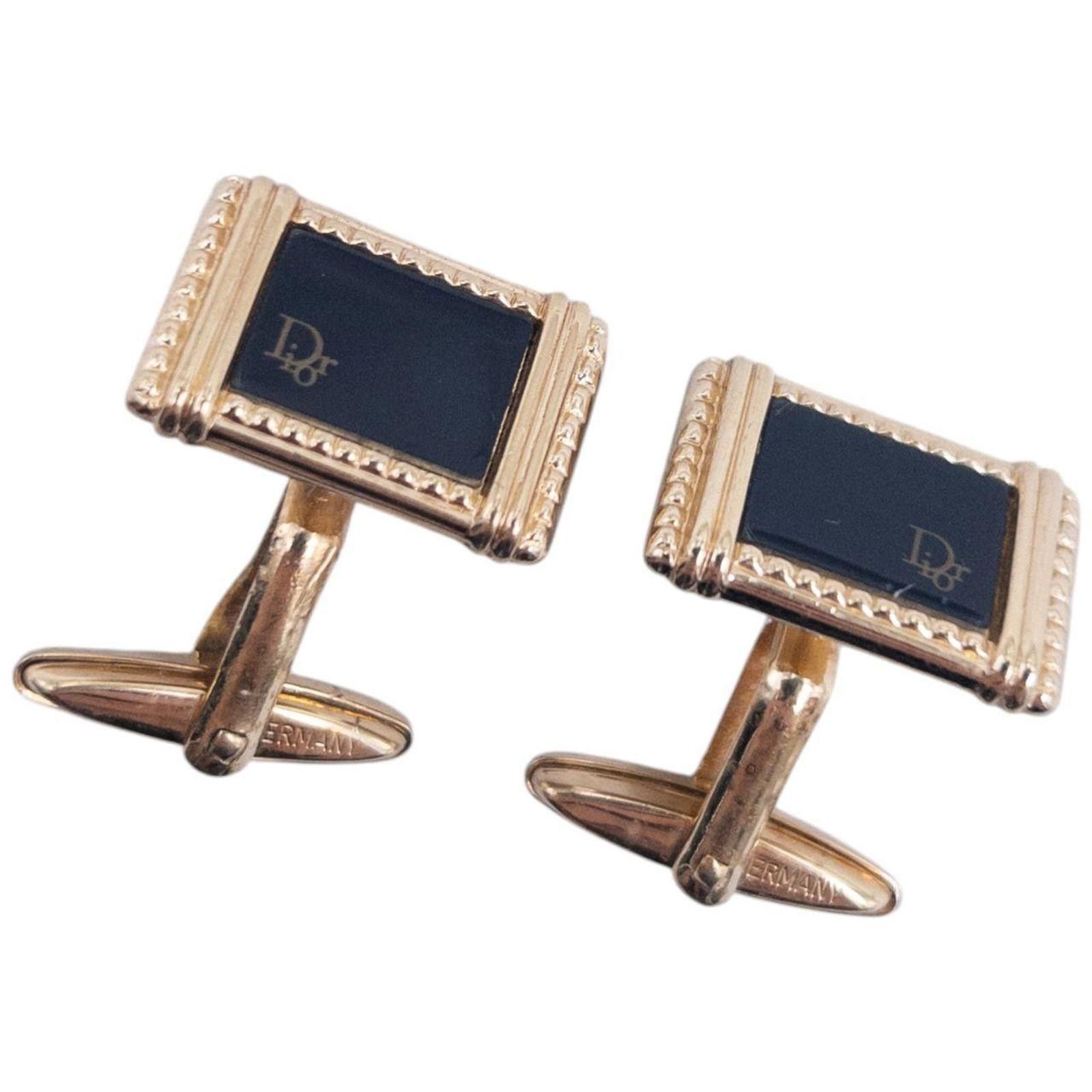 Dior Vintage Dior Cuff Links Size ONE SIZE - 2 Thumbnail