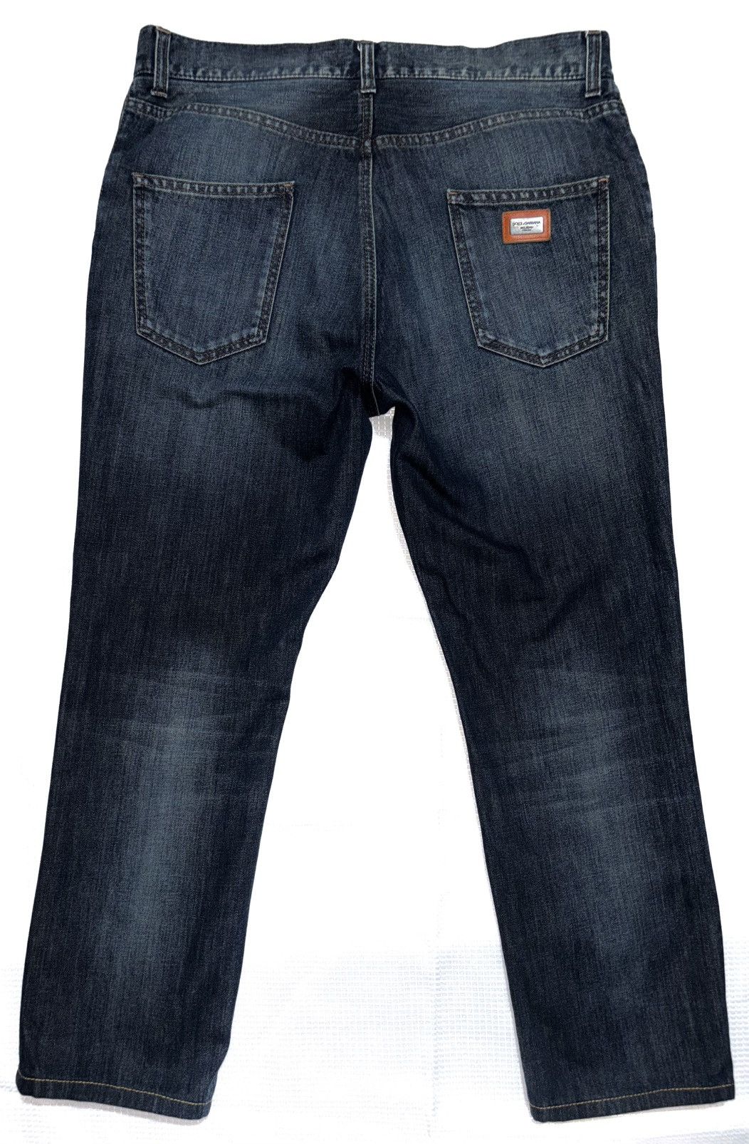 Dolce & Gabbana Dolce & Gabbana Men Western Pkts Blue Jeans 34W/ 26.5 In Size US 34 / EU 50 - 10 Thumbnail