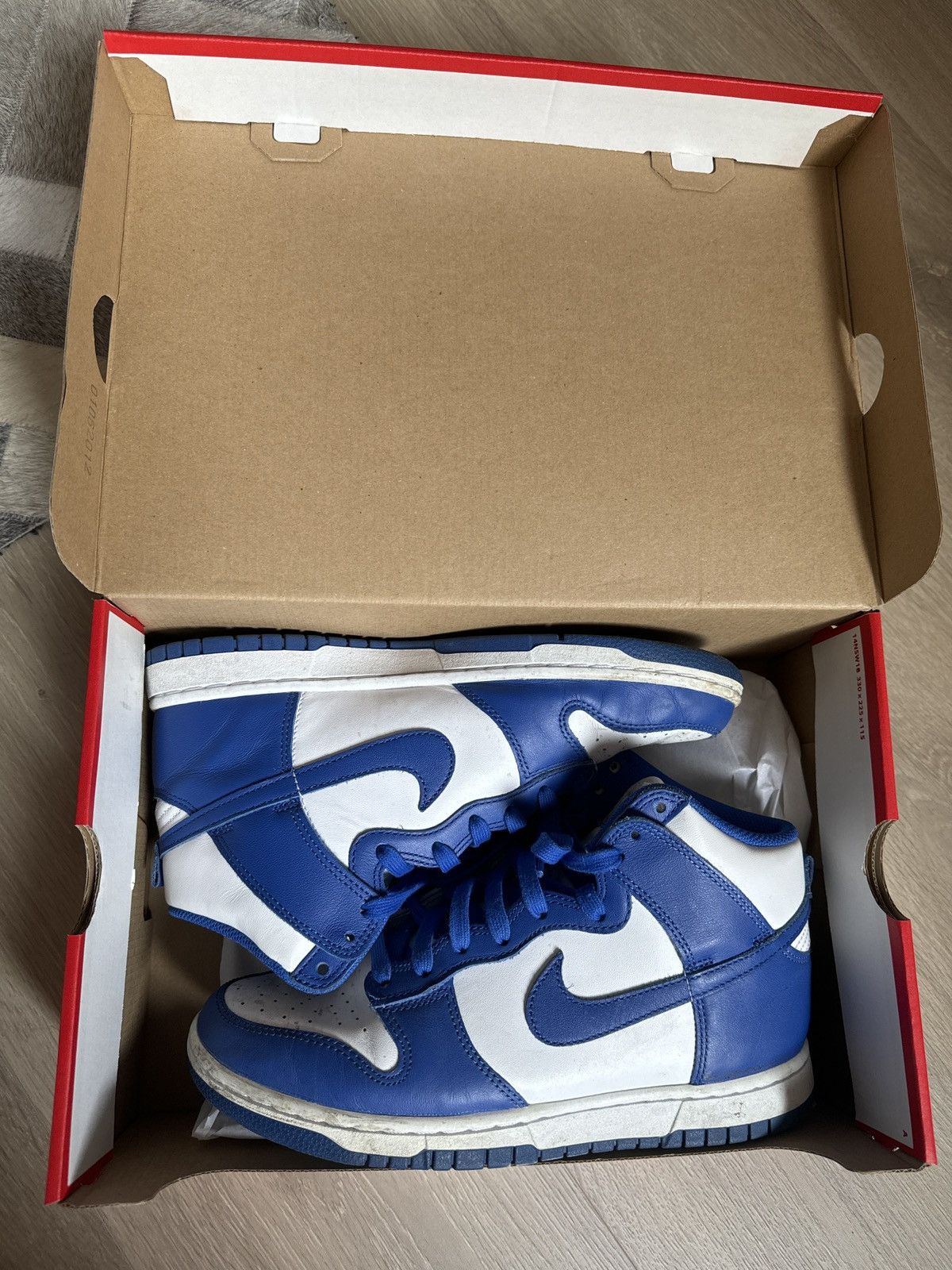 Nike Dunk Hi Kentucky Blue