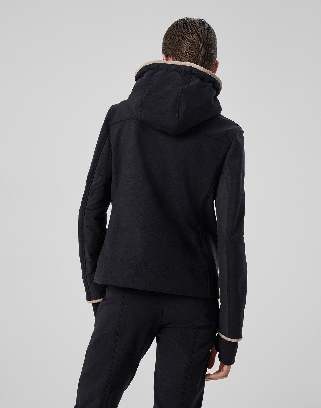 Brunello Cucinelli o1la1rc1a0225 Waterproof Jacket in Black Size XL / US 12-14 / IT 48-50 - 2 Thumbnail
