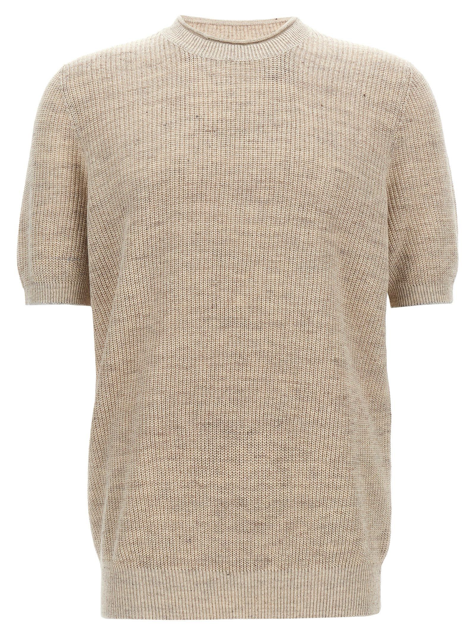 Brunello Cucinelli Linen Cotton Sweater Size US M / EU 48-50 / 2 - 1 Thumbnail