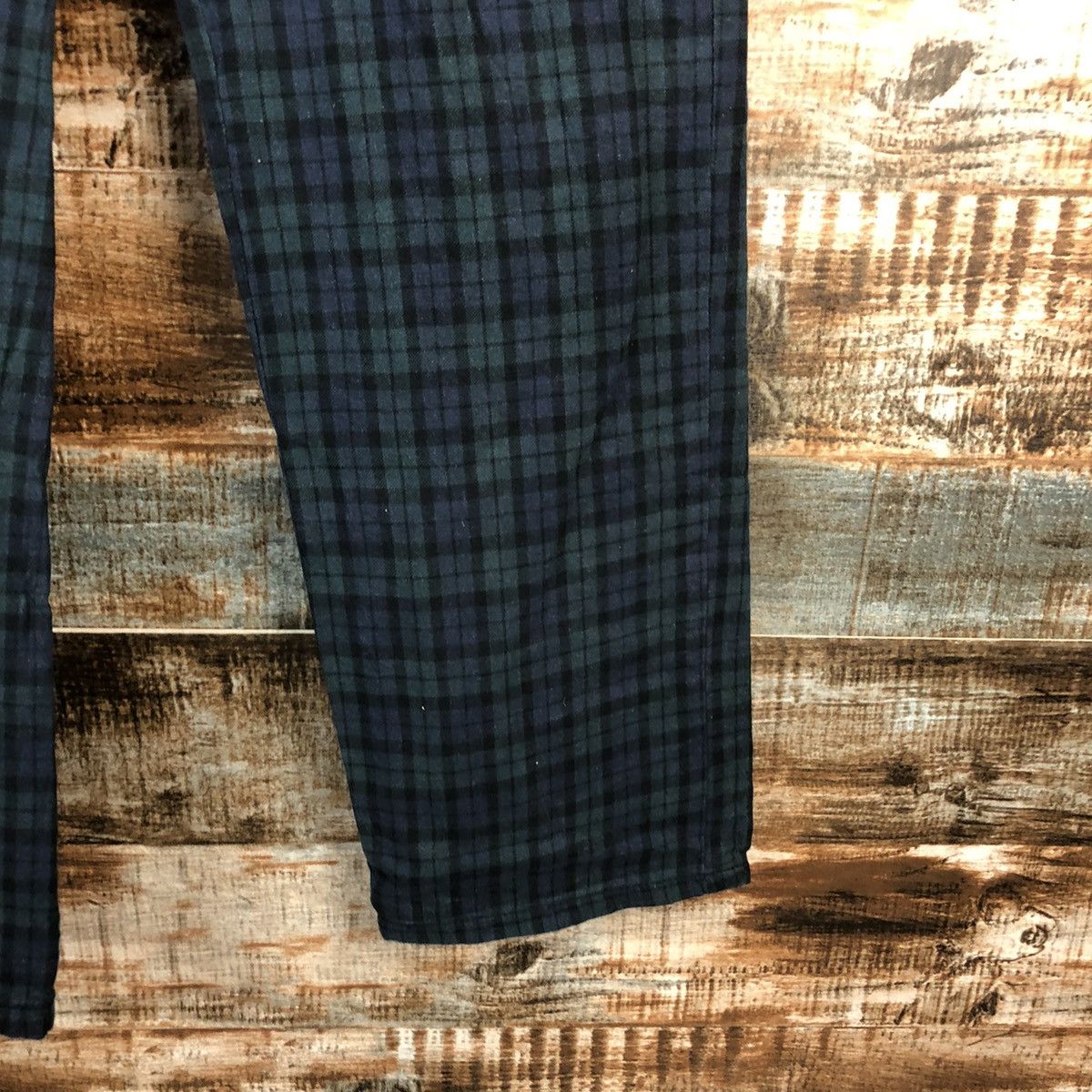 Hang Ten Hang Ten Green Checkred utility tactical Cargo Pants #A1438 Size US 26 / EU 42 - 12 Thumbnail