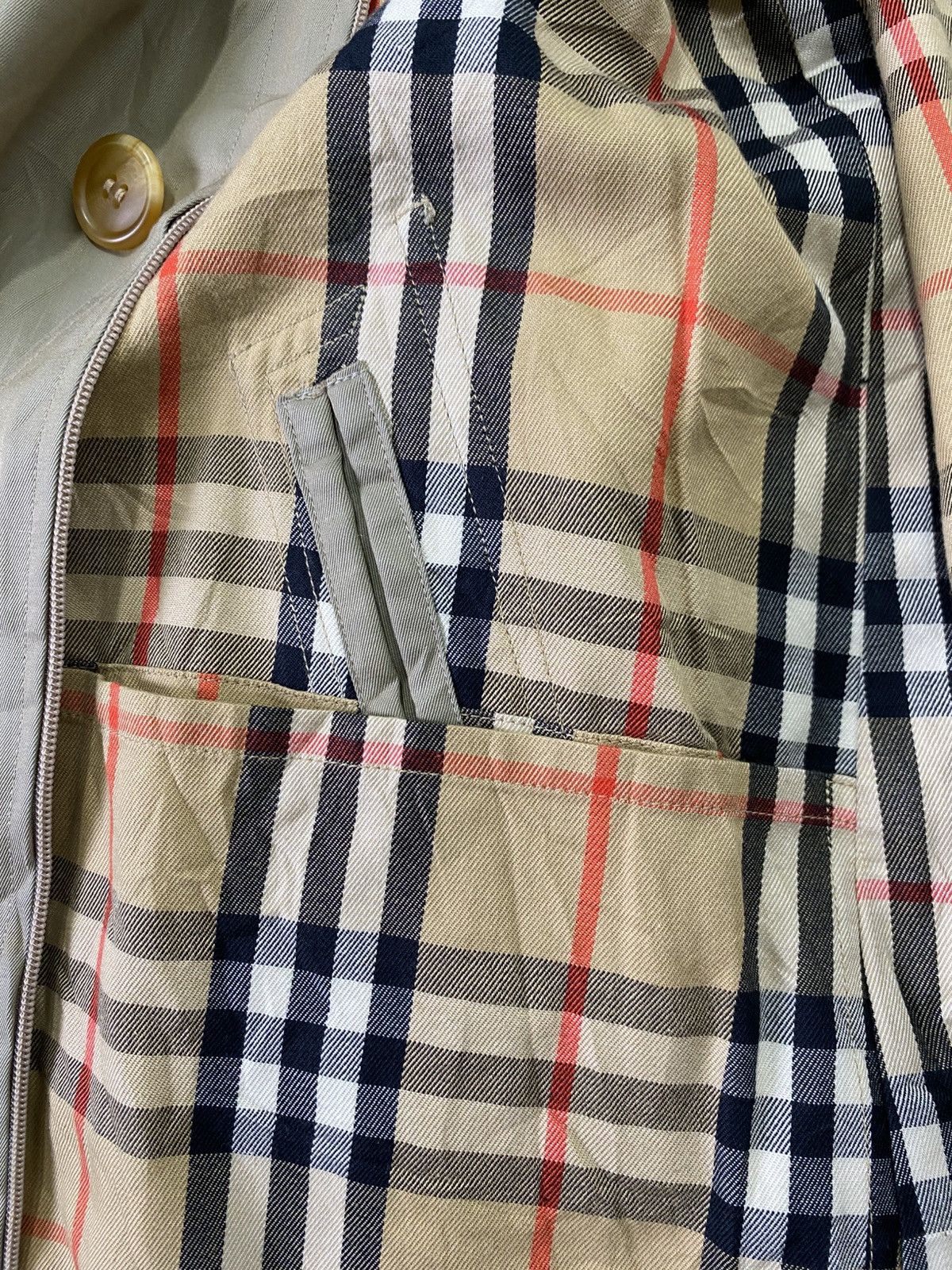 Burberry Vintage Burberry Novacheck Long Jacket Size S / US 4 / IT 40 - 19 Thumbnail