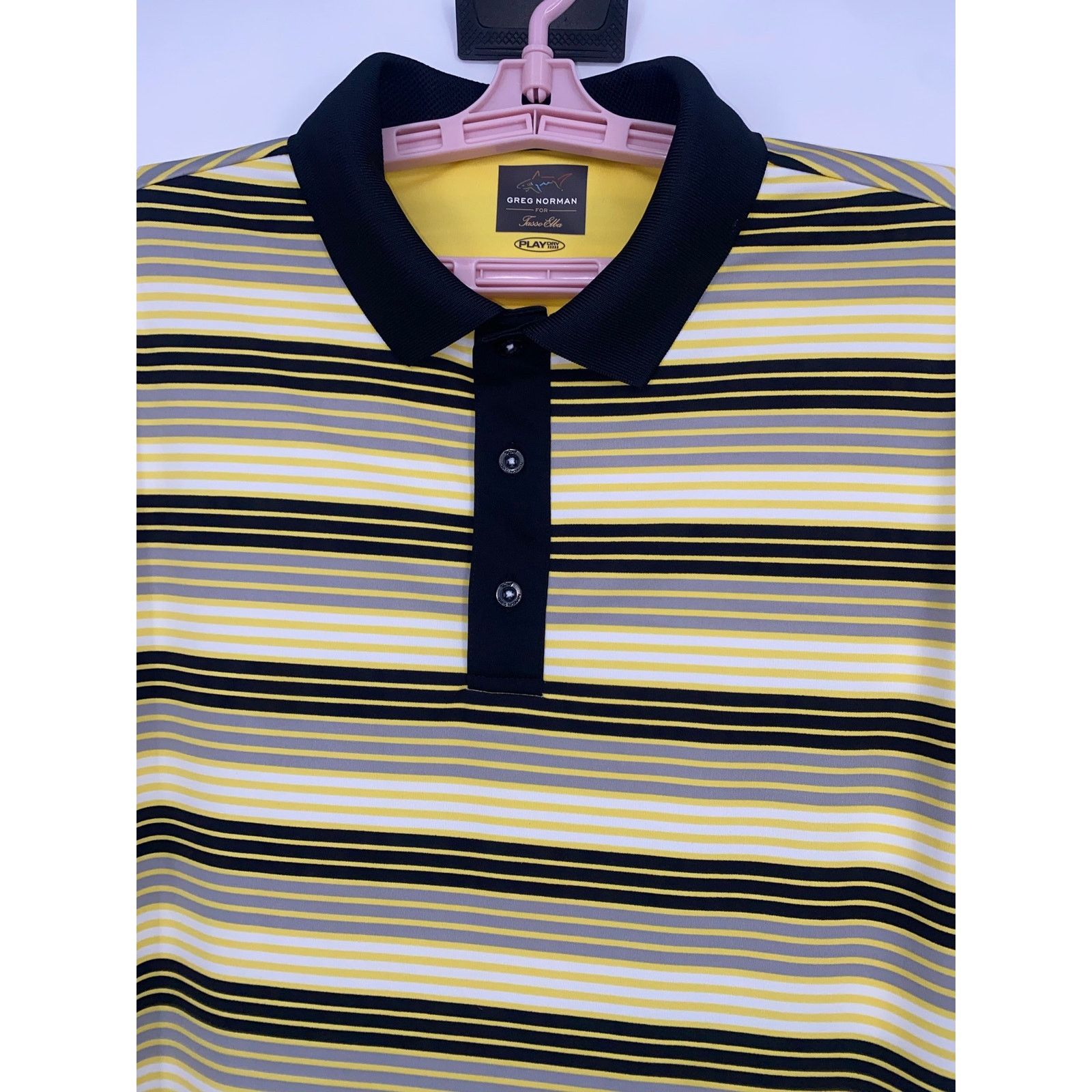 Greg Norman Greg Norman Mens Golf Polo Excellent Condition Size US M / EU 48-50 / 2 - 2 Thumbnail