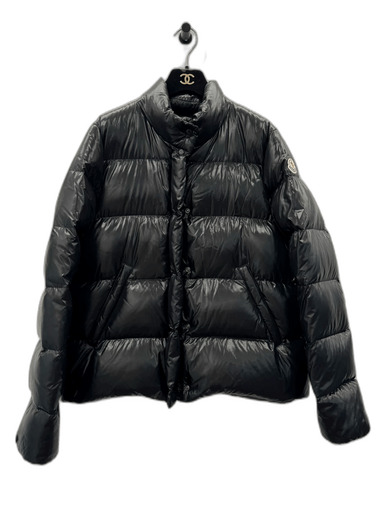 Moncler Moncler Black Logo Puffer Jacket Size XL / US 12-14 / IT 48-50 - 1 Thumbnail
