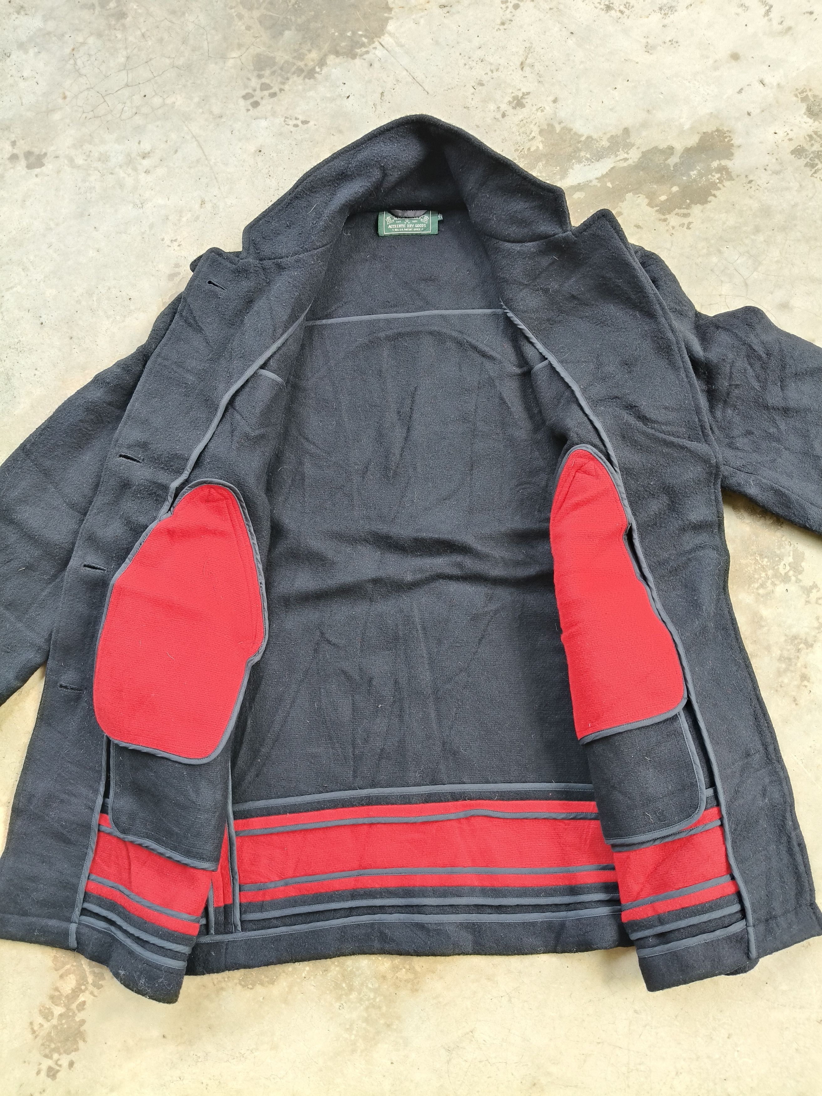 Ralph Lauren Vintage RALPH LAUREN COUNTY Red Line Wool Jacket Size US M / EU 48-50 / 2 - 9 Thumbnail