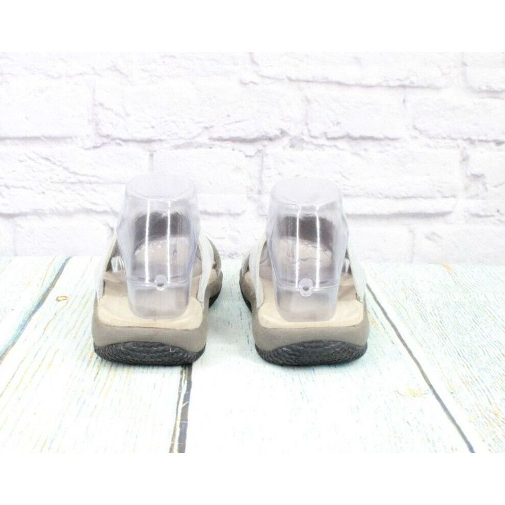 L.L. Bean LL Bean Women's Suede Criss Cross Slide Sandals Size US 8 / IT 38 - 6 Thumbnail