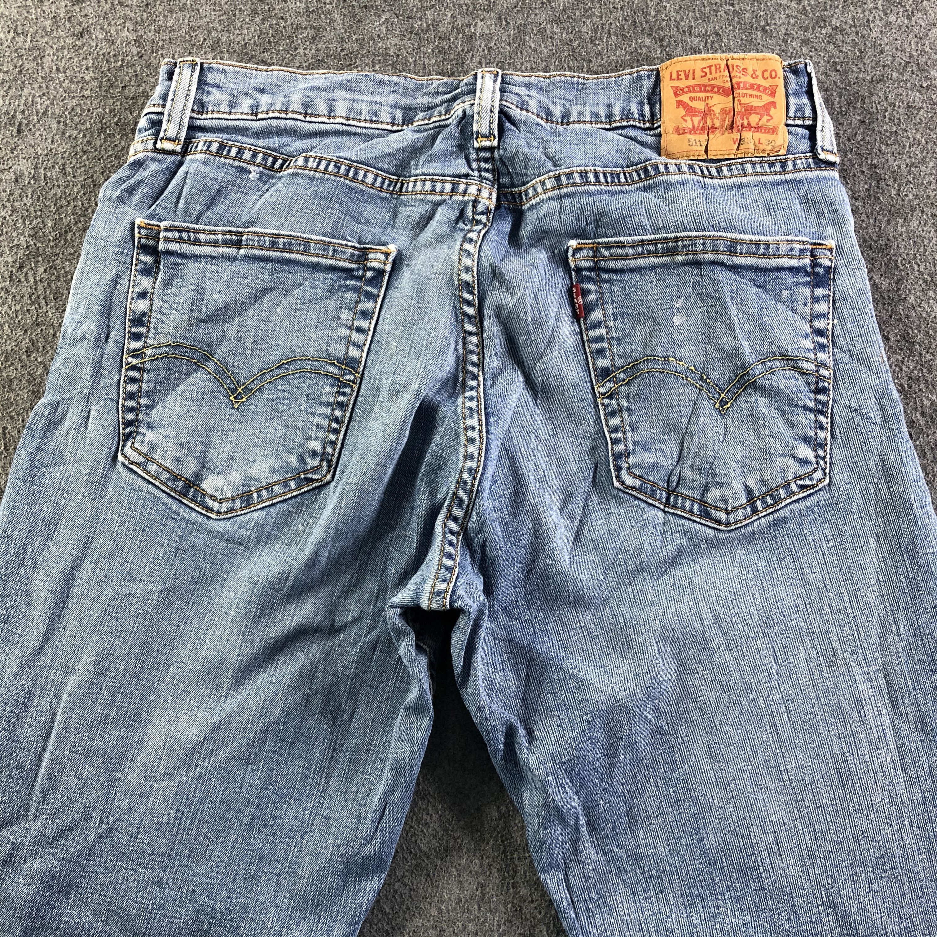 Levi's Vintage Blue Wash Levis 511 Jeans-J4115 Size US 31 - 4 Thumbnail