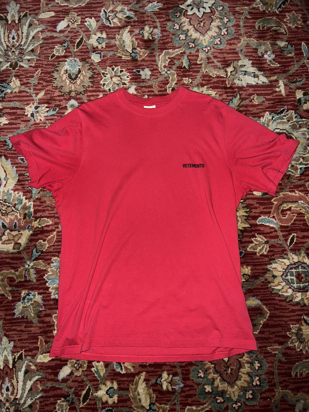 Vetements Vetements logo tee Size US XL / EU 56 / 4 - 8 Thumbnail