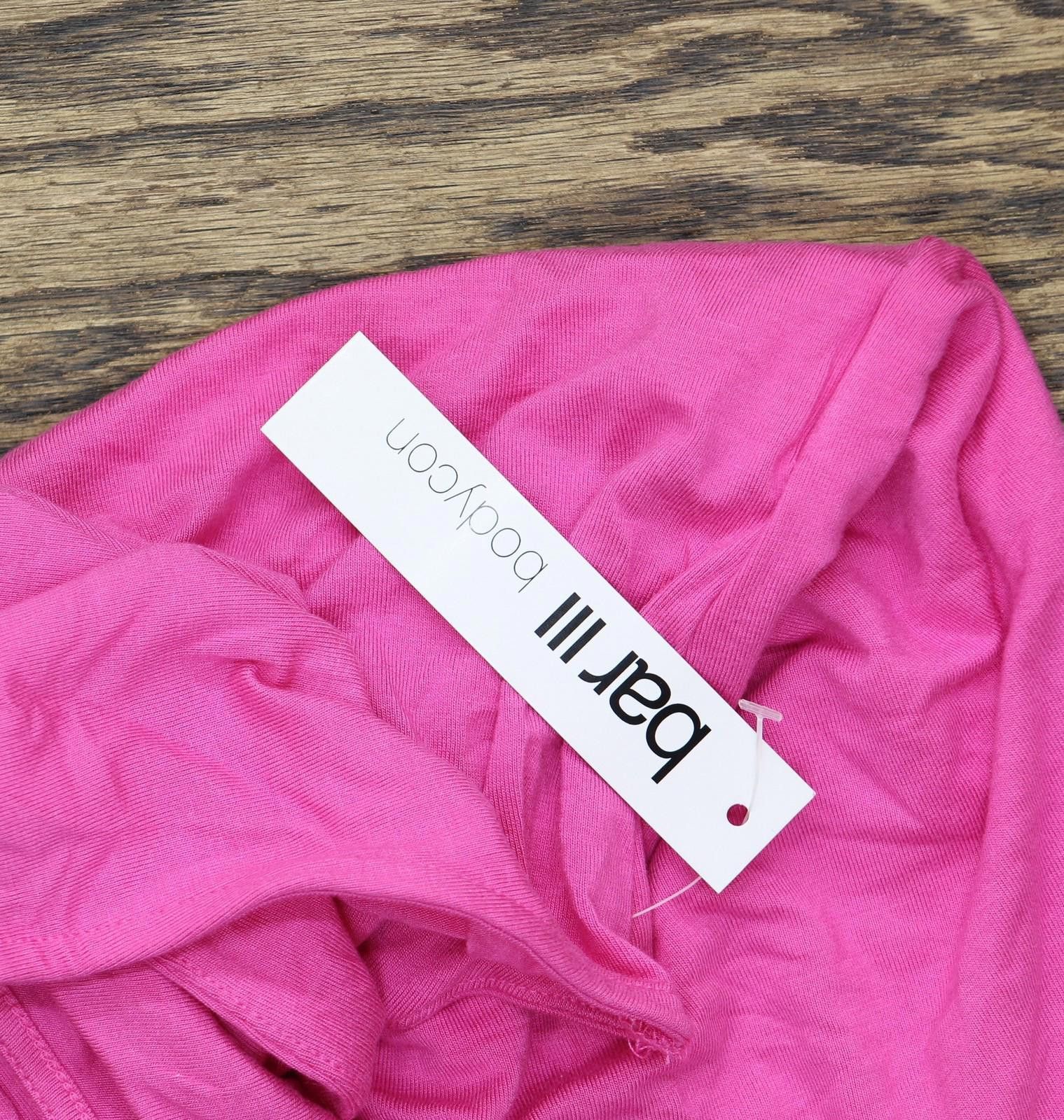 Bar III Bar Iii Womens Bodycon Knit Bodysuit Pink Xs Size 26" / US 2 / IT 38 - 3 Thumbnail
