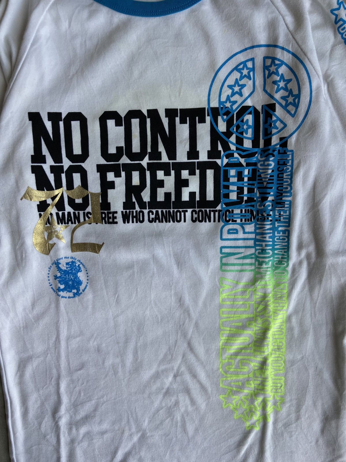 If Six Was Nine × Japanese Brand × Le Grande Bleu (L.G.B.) Bacolod No Control No Freedom Raglan Size US M / EU 48-50 / 2 - 2 Thumbnail