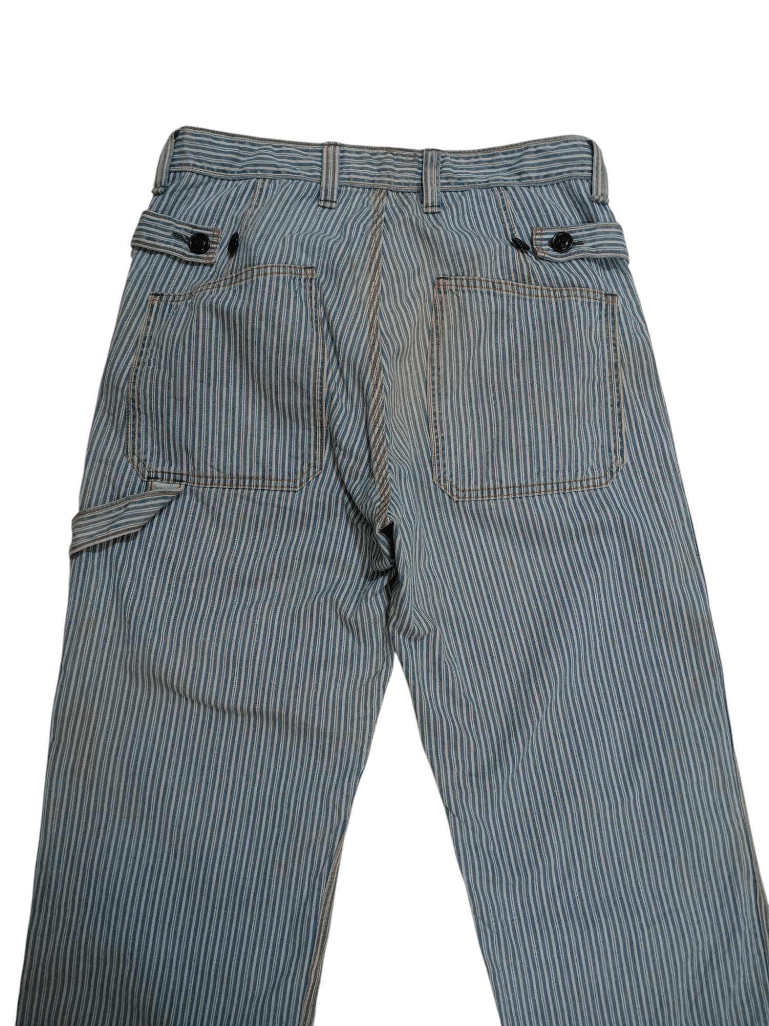 Nanamica Rare Vintage Nanamica Carpenter Hickory Jeans Size US 32 / EU 48 - 4 Thumbnail