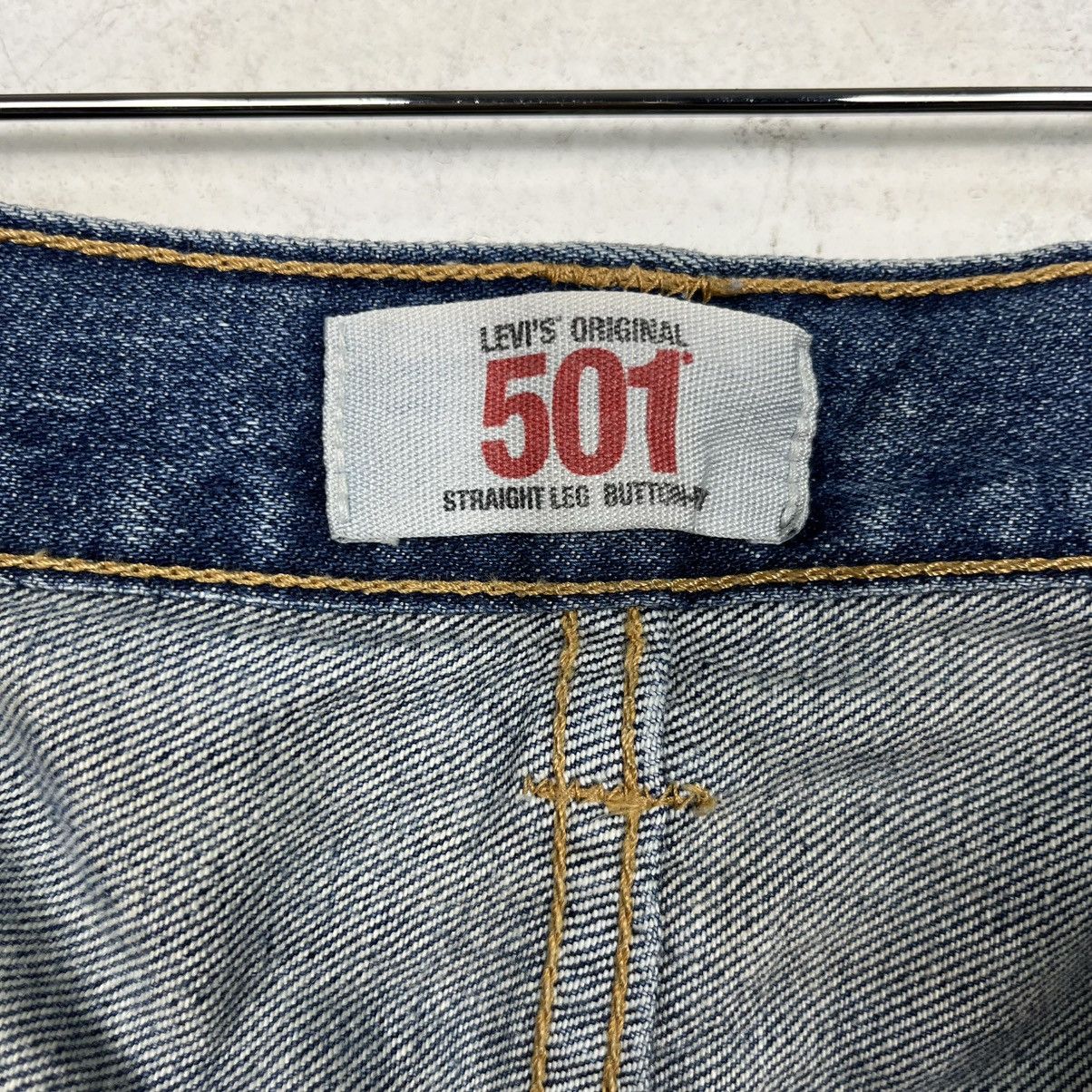 Levi's Vintage Y2k Levis Distressed Denim Size US 34 / EU 50 - 21 Thumbnail
