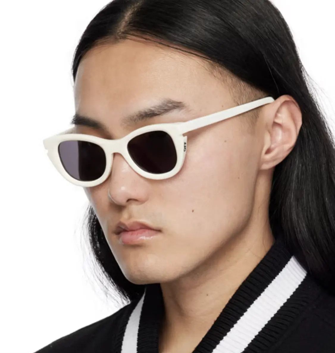 Off-White NEW OFF-WHITE OERI112S24PLA0010107 White Size ONE SIZE - 4 Thumbnail