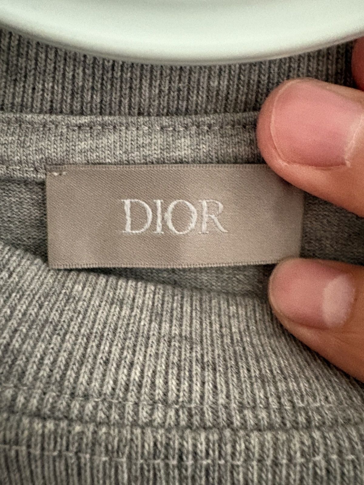 Dior Embroidered Logo T-shirt Size US XS / EU 42 / 0 - 3 Thumbnail