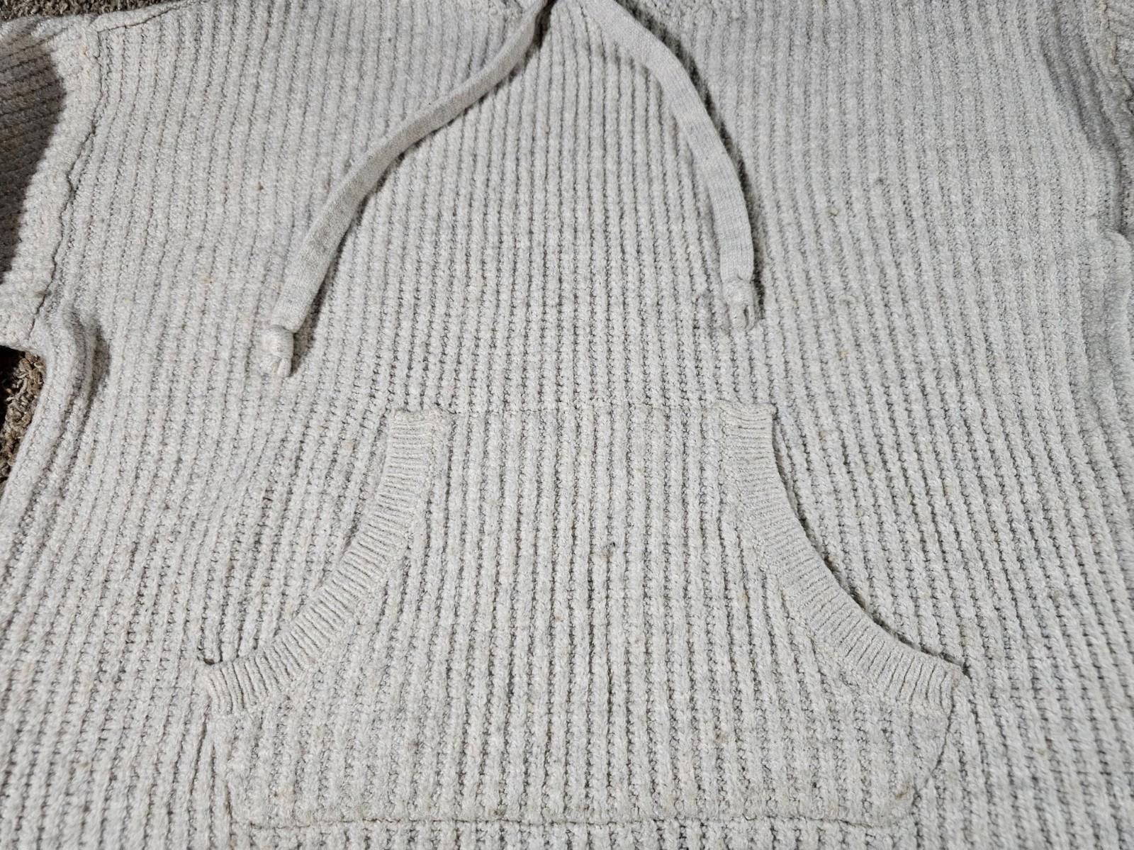 American Eagle Outfitters American Eagle Hoodie Thick Knit Beige Cream XS Super Soft Size US XS / EU 42 / 0 - 2 Thumbnail