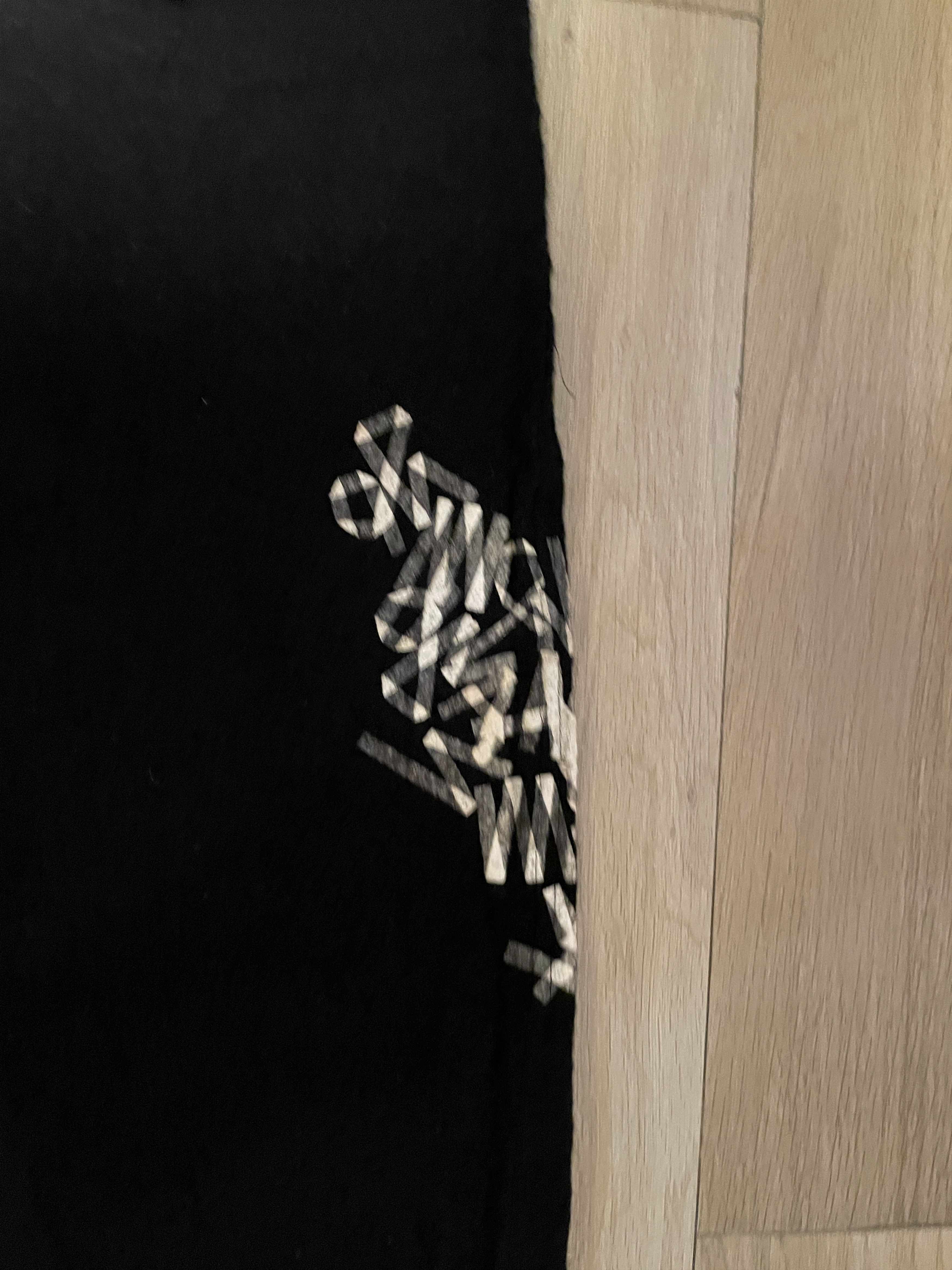 Yohji Yamamoto Yohji Yamamoto Lo-Waist Print Cropped Pants Size US 34 / EU 50 - 8 Thumbnail