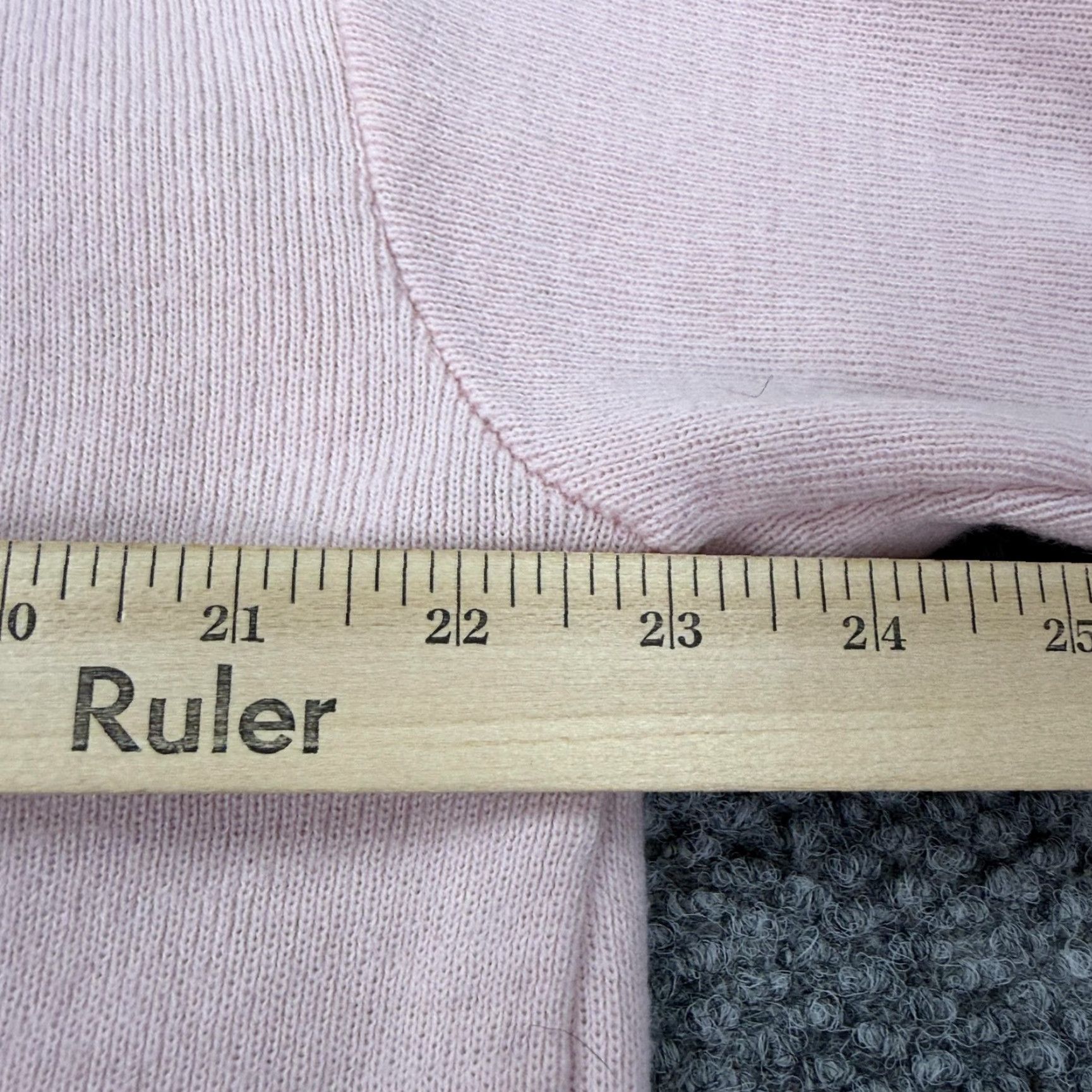 Vintage VINTAGE Adolfo Cardigan Sweater Womens Medium Pink Open Front Studded 3/4 Sleeve Knit Raglan Vintage Womens Size M / US 6-8 / IT 42-44 - 7 Thumbnail