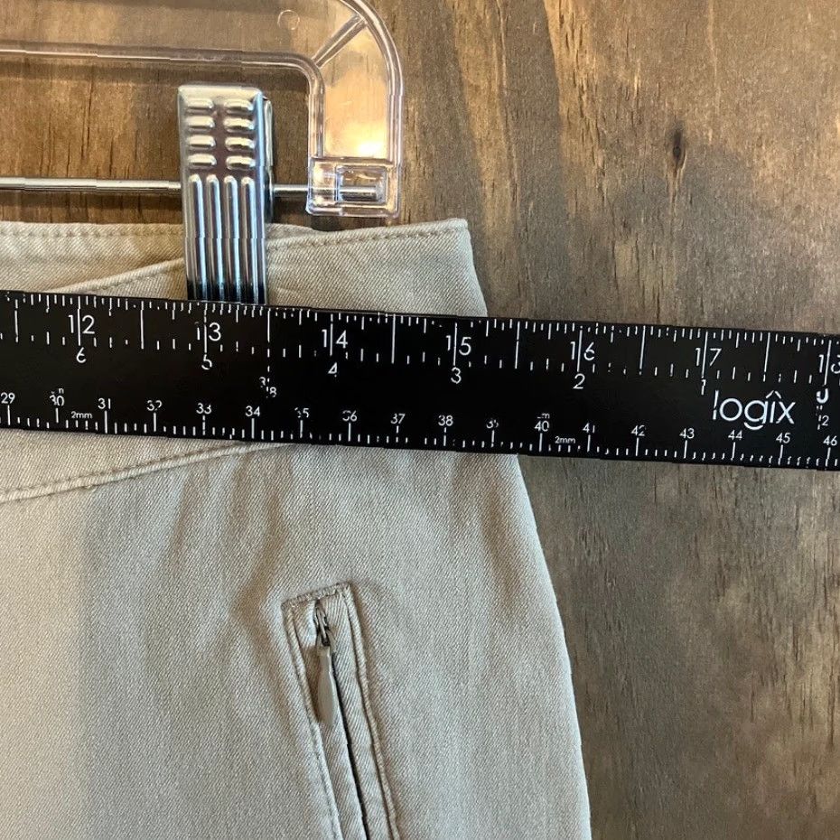 Talbots Talbots Pants Tan Curvy Petite Mid Rise Straight Ankle Stretch 8P Womens Pants 8P Tan Straight Ankle Stretch Petite Mid Rise Casual Workwear/Formal Size 30" / US 8 / IT 44 - 7 Thumbnail