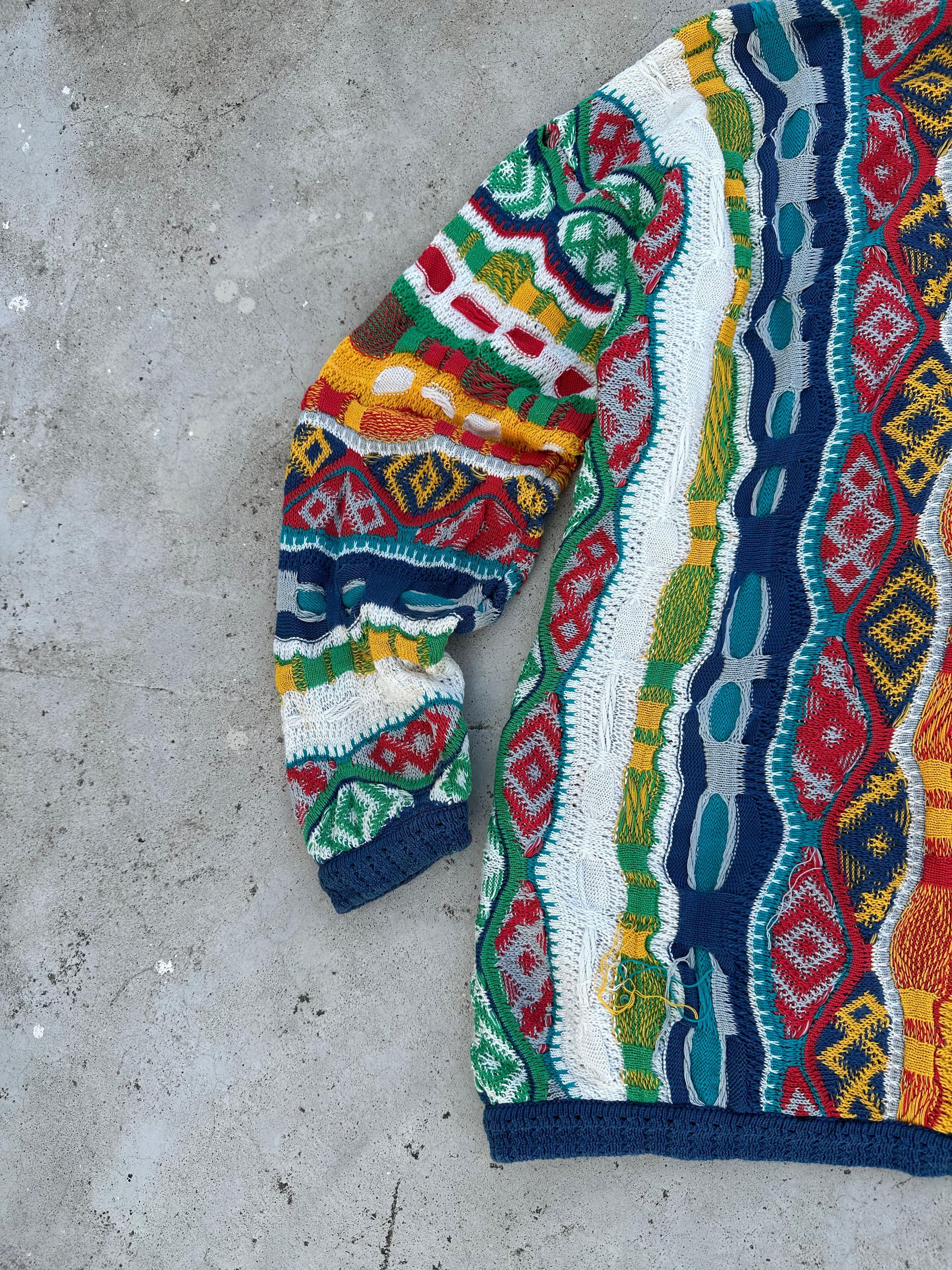 Coogi × Vintage Rare💥Vintage Coogi Sweater- multicolour Cardigan Size US M / EU 48-50 / 2 - 11 Thumbnail