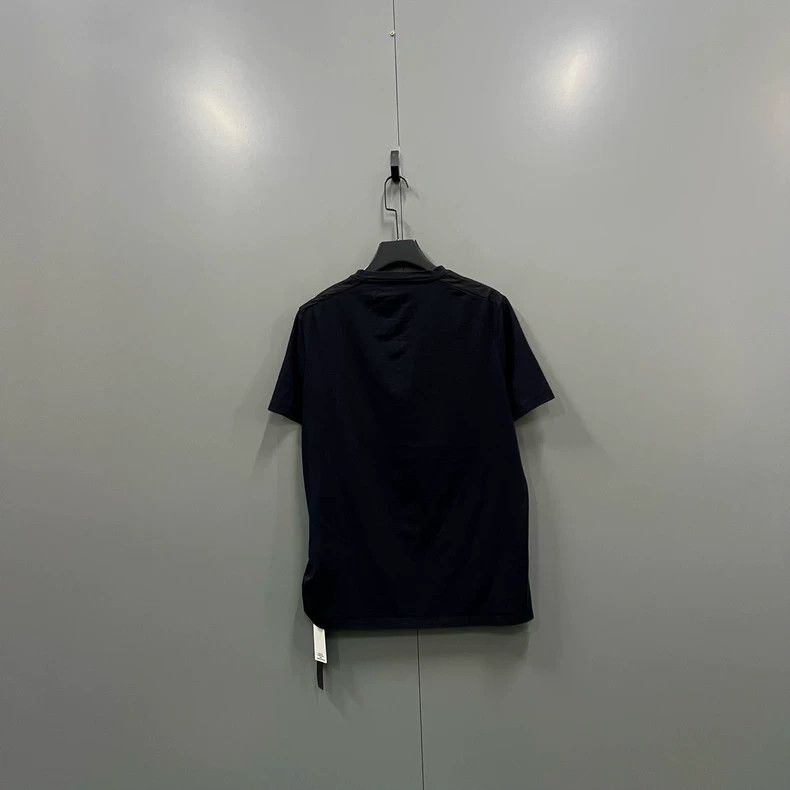 Prada PRADA Black Chest Pocket Crewneck Tee - dmc Size US L / EU 52-54 / 3 - 1 Thumbnail