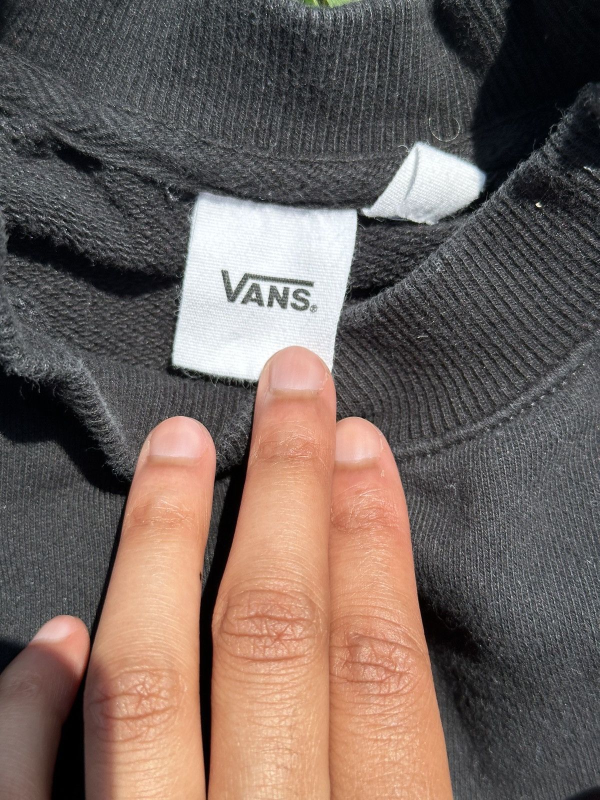 Vans × Vintage Vans Cropped Sweatshirt Size S / US 4 / IT 40 - 4 Thumbnail