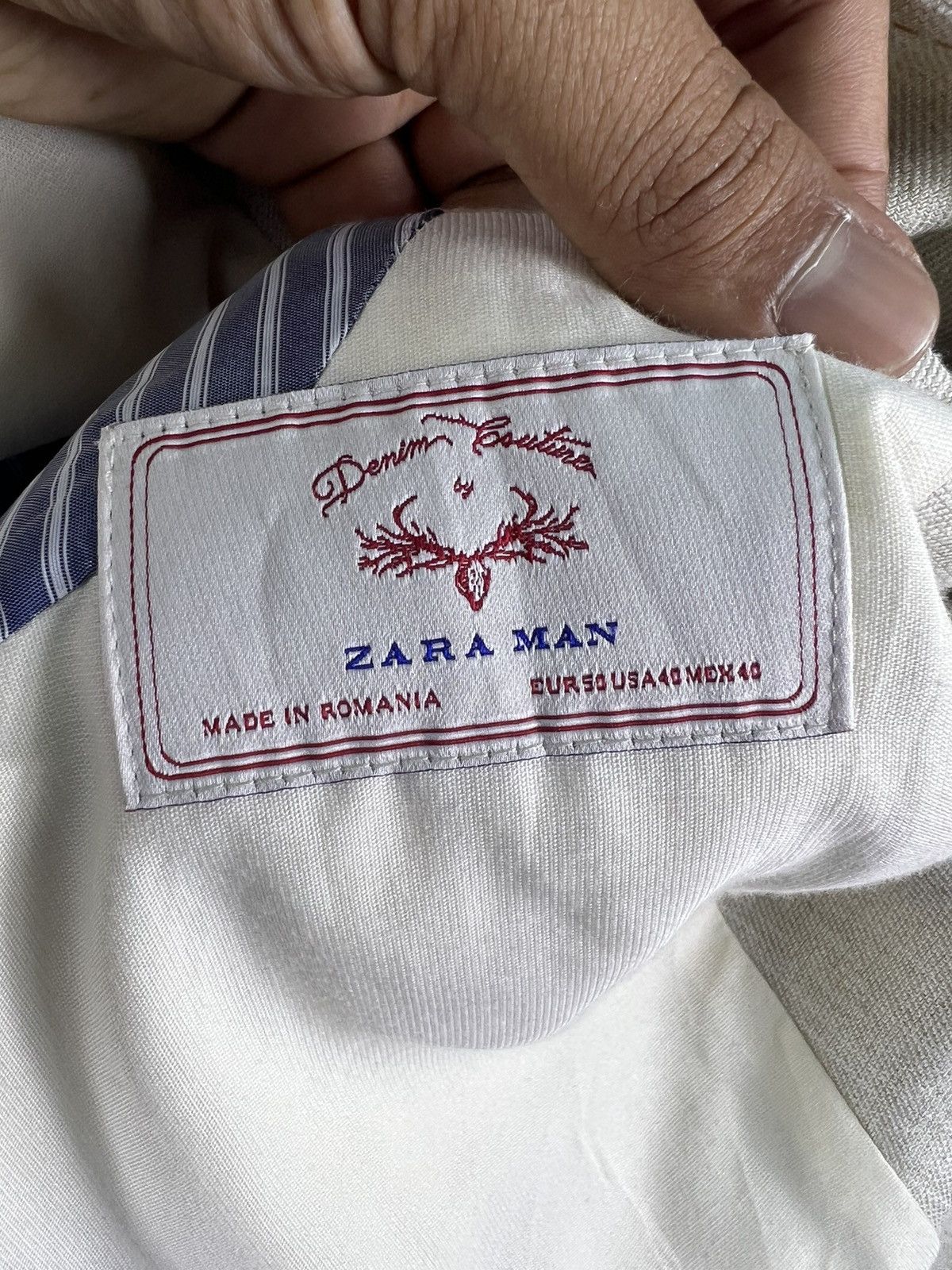 Zara 🔥 ZARA MEN DENIM COUTURE Size US S / EU 44-46 / 1 - 7 Thumbnail