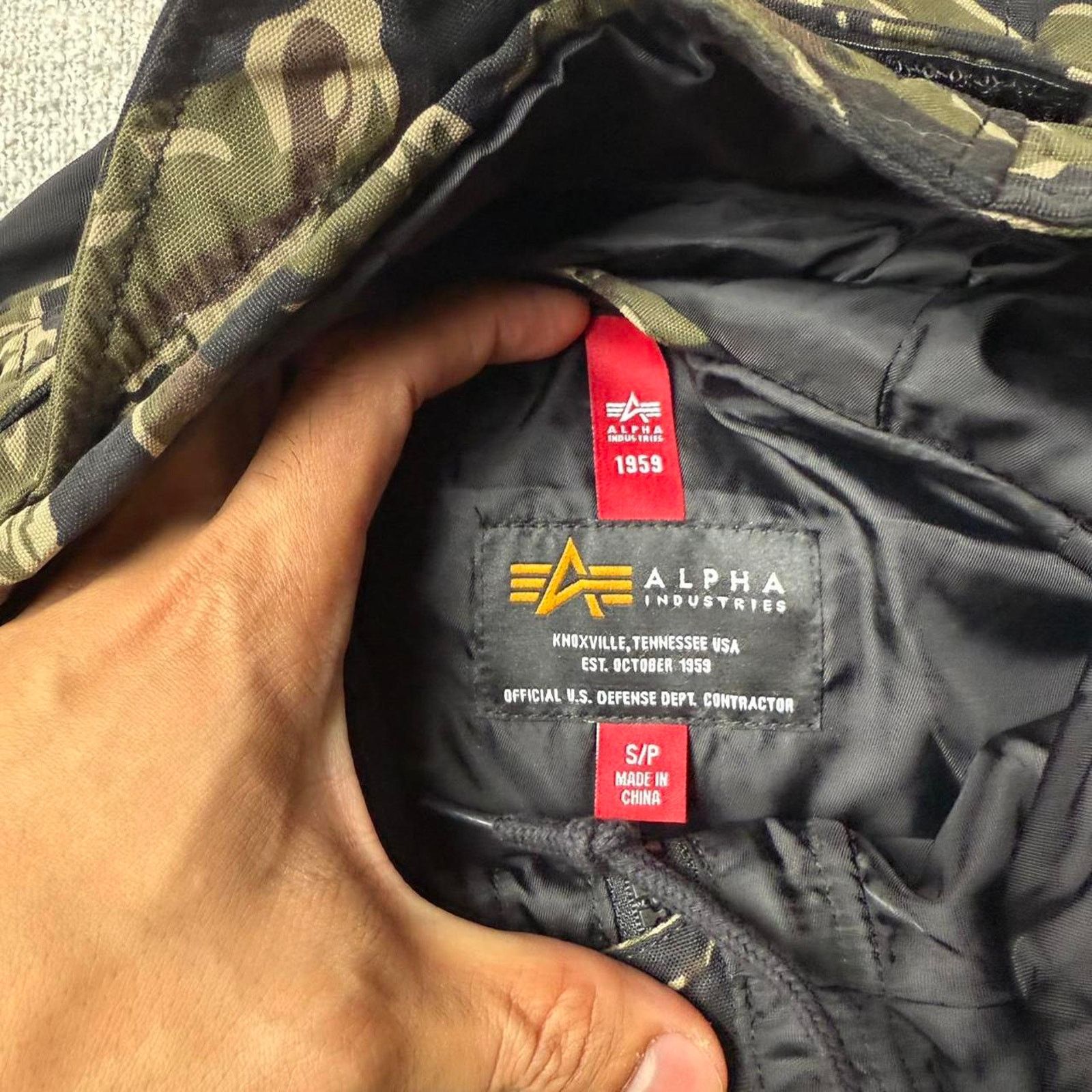 Alpha Industries Alpha industries tiger camo jacket Size US S / EU 44-46 / 1 - 3 Thumbnail