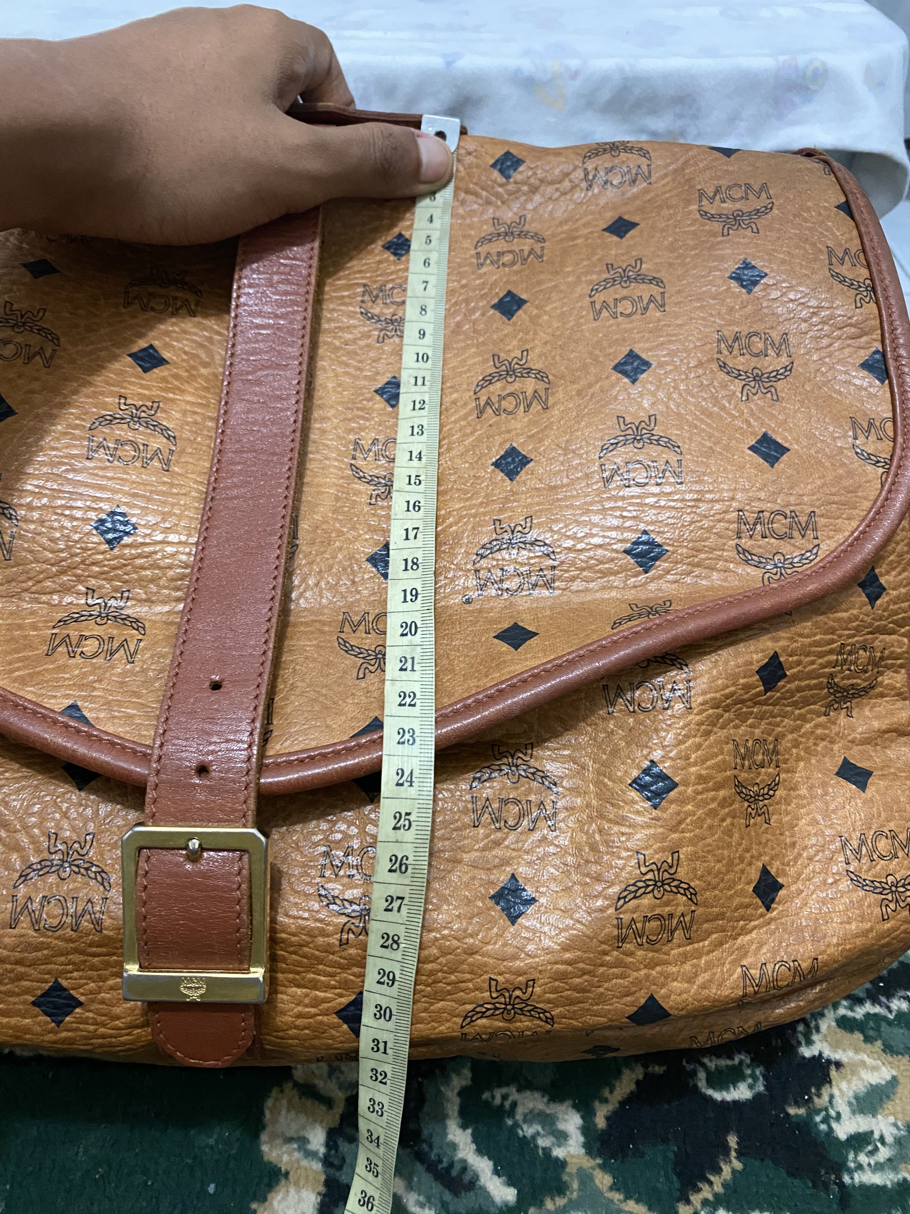 MCM MCM saumur messenger 40 Size ONE SIZE - 9 Thumbnail