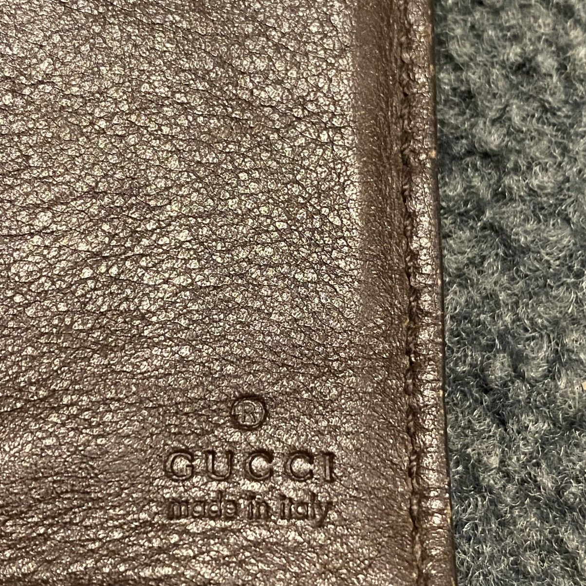 Gucci VINTAGE Y2K GUCCI GG PATTERN LEATHER LONG WALLET Size ONE SIZE - 4 Thumbnail