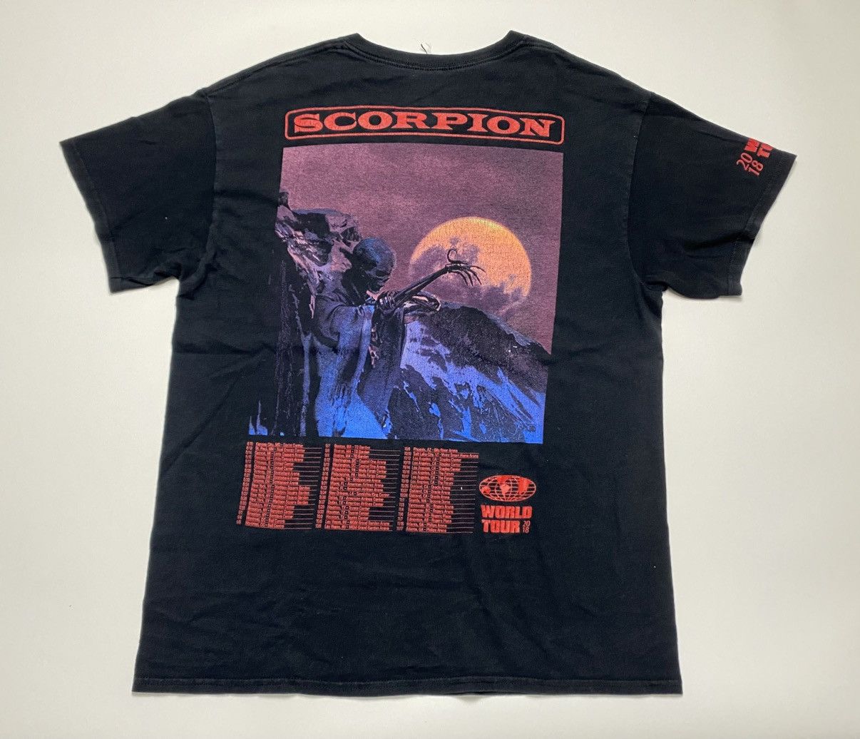 Band Tees Rare Scorpion Band original official Tour tee Size US XL / EU 56 / 4 - 1 Thumbnail