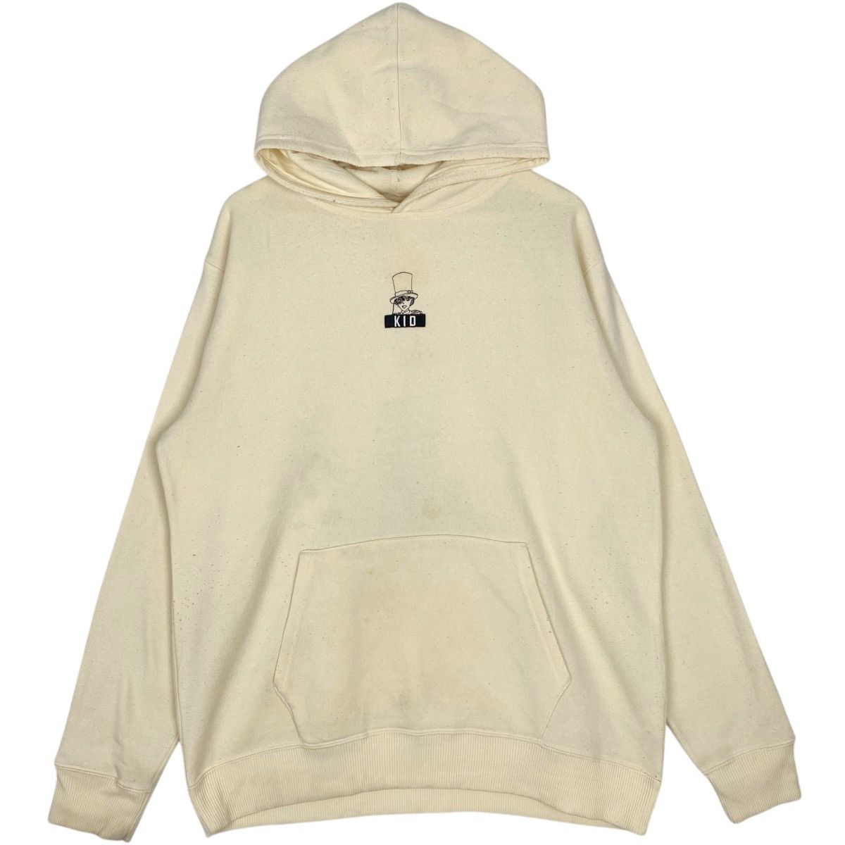 Vintage Vintage Japanese Anime Detective Conan Hoodie Beige Size LL Size US L / EU 52-54 / 3 - 4 Thumbnail