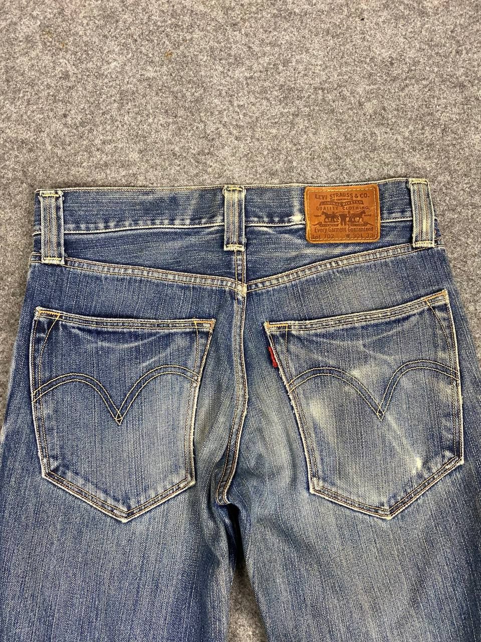 Levi's vintage levis 702 distressed denim Size US 32 / EU 48 - 3 Thumbnail