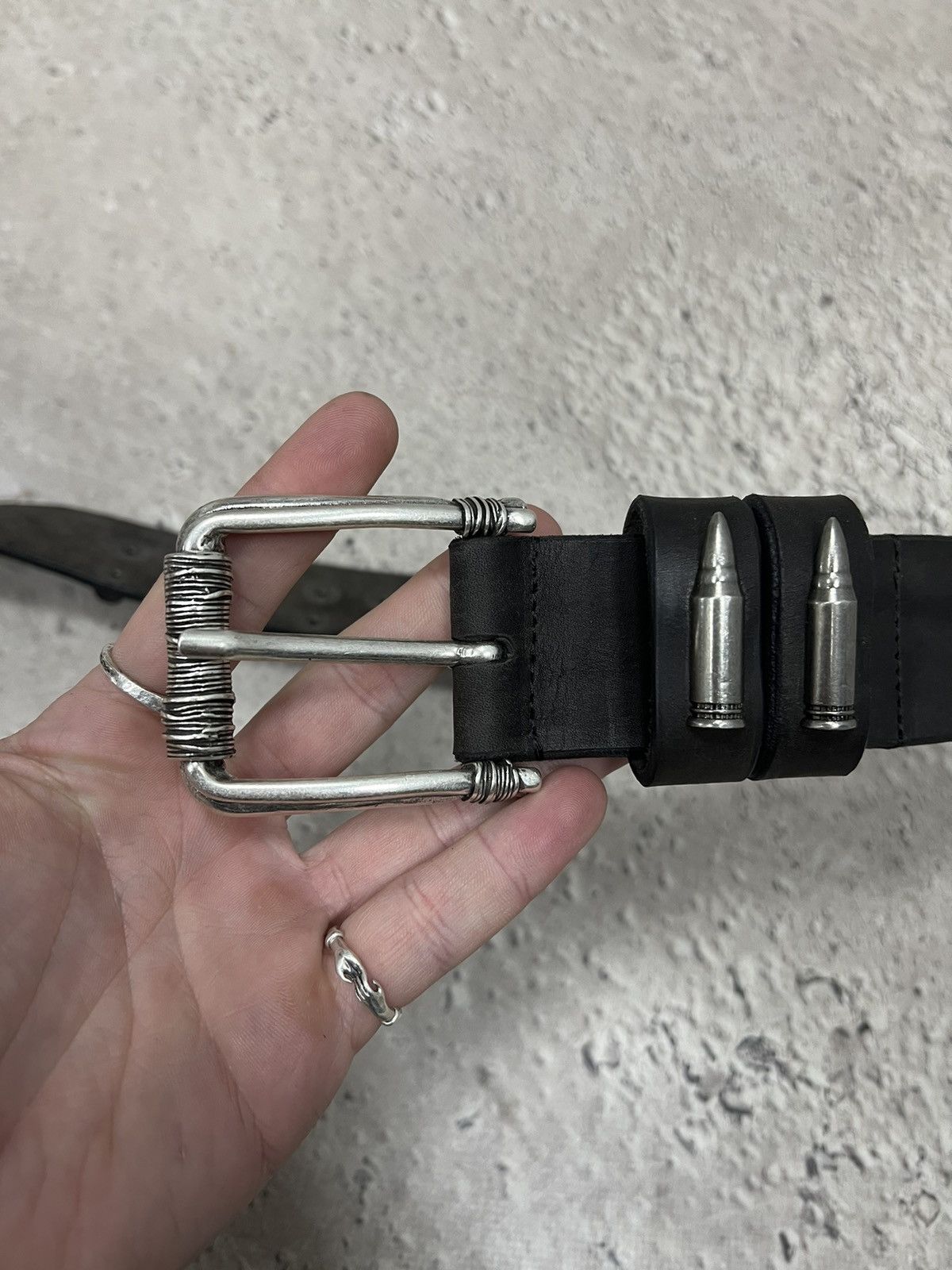 Vintage UNDERCOVER Style Bullet Belt Punk Grunge Style Opium 32-34 Size 32 - 7 Thumbnail