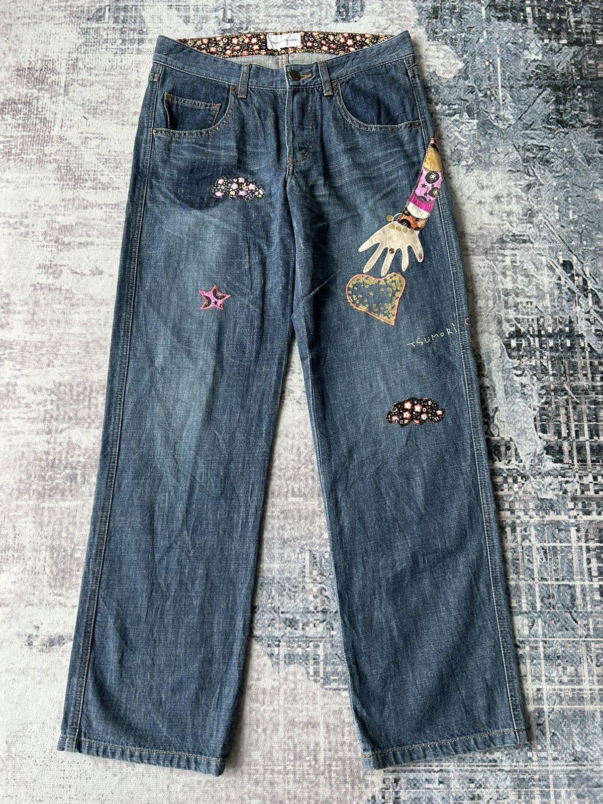 Tsumori Chisato Tsumori Chisato Patchwork Jeans Size US 30 / EU 46 - 1 Thumbnail