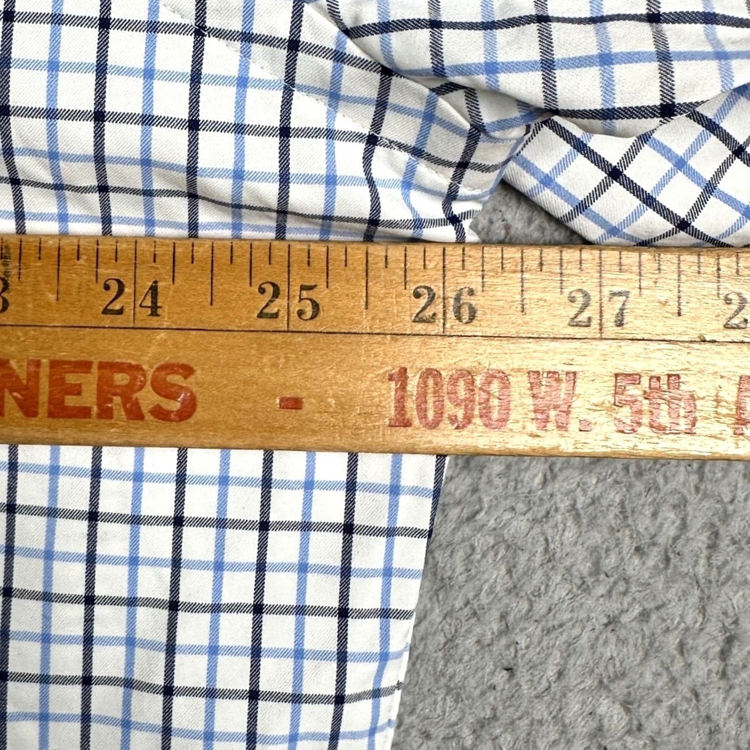 Ralph Lauren Ralph Lauren Shirt Mens XL Blue White Check Button-Down Classic Fit Performance Size US XL / EU 56 / 4 - 7 Thumbnail
