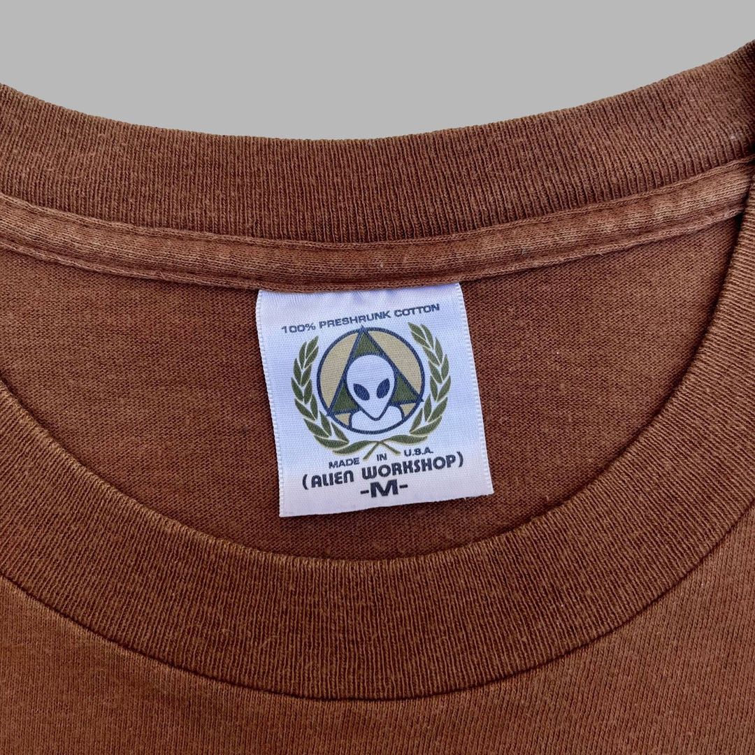 Alien Workshop Alien Workshop 1990 90s Vintage Skateboards Skate T-Shirt Size US L / EU 52-54 / 3 - 3 Thumbnail