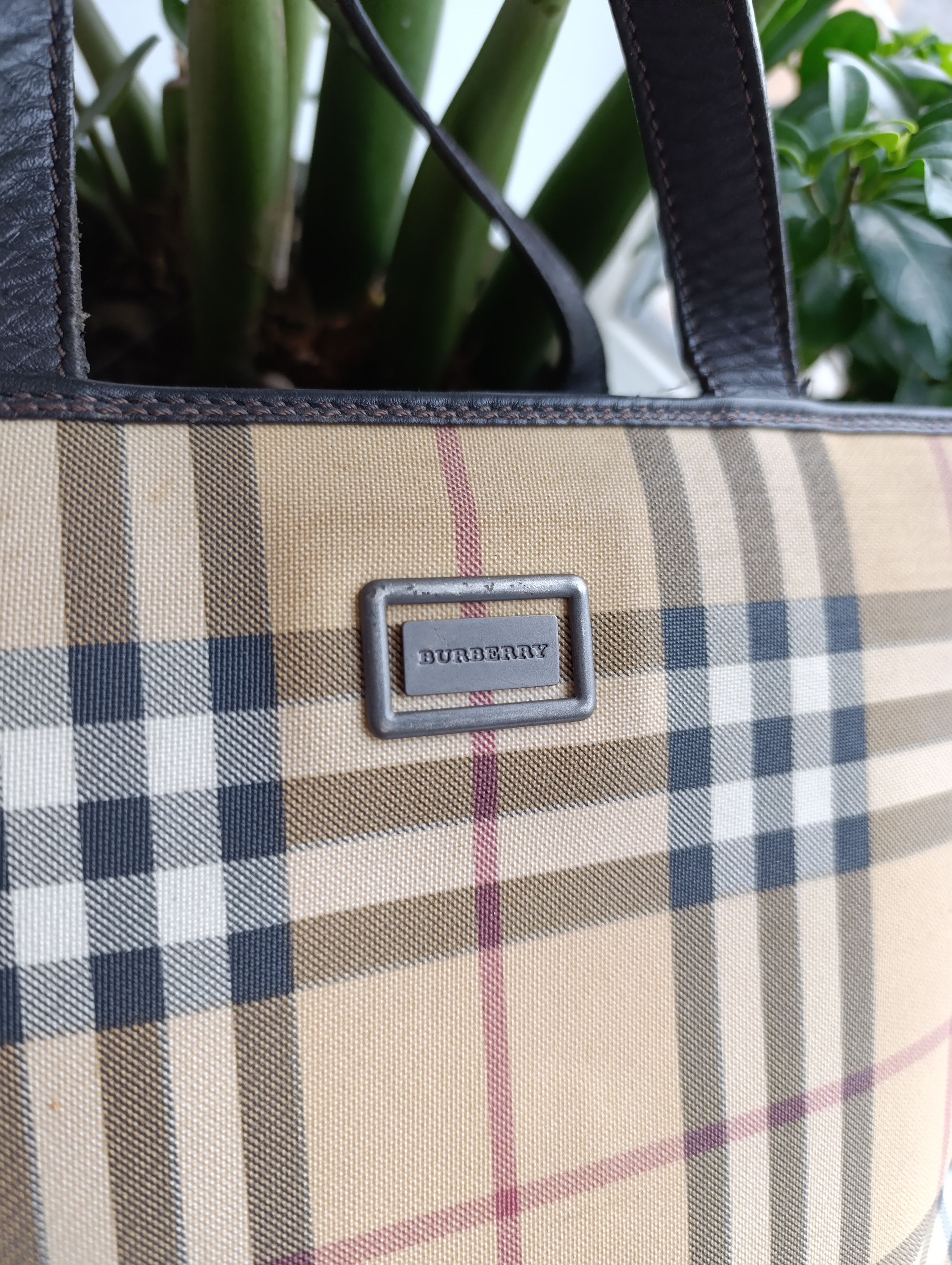 Burberry BURBERRY VINTAGE NOVA CHECK HAND BAG Size ONE SIZE - 2 Thumbnail