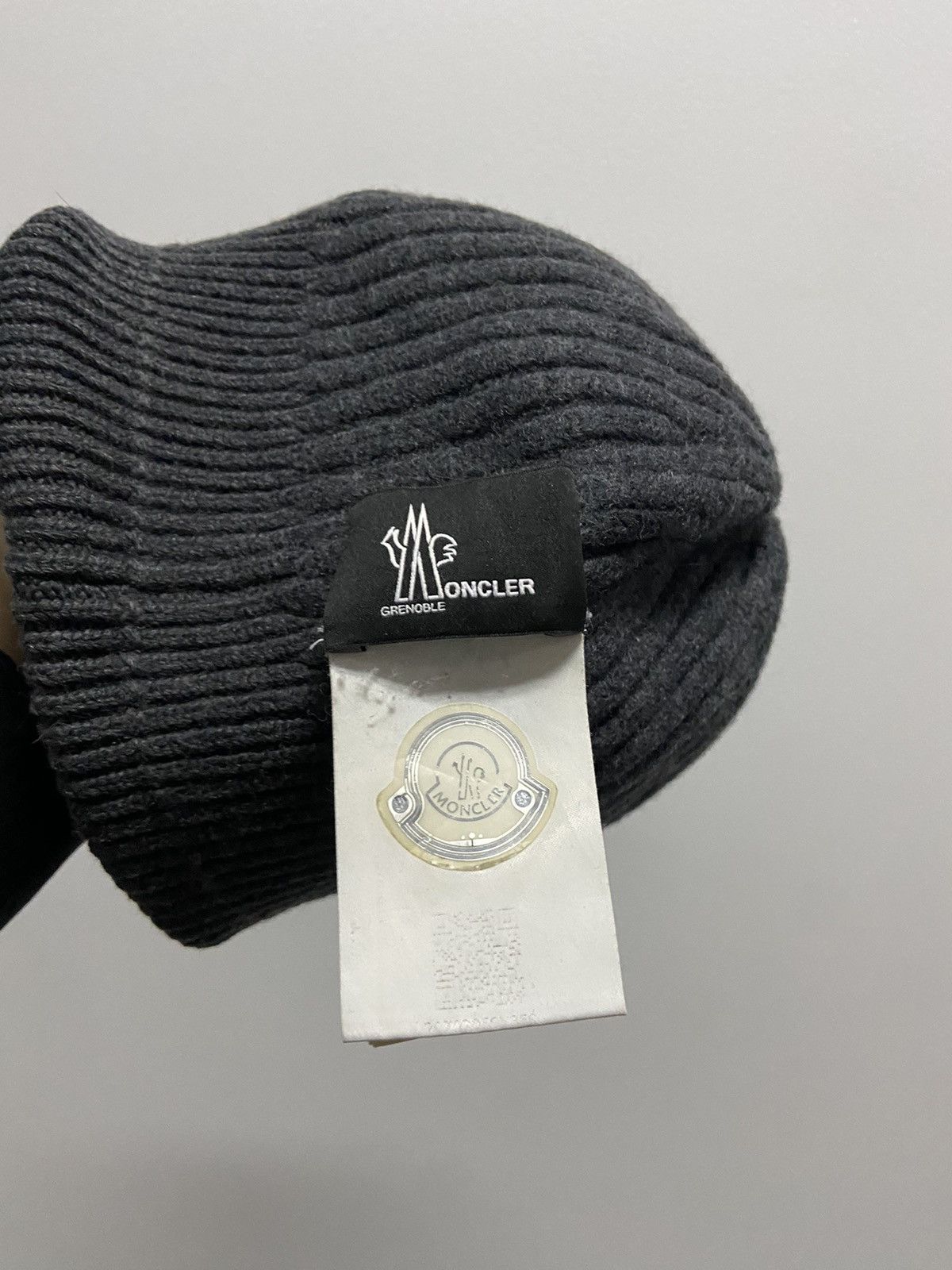 Moncler × Moncler Grenoble × Vintage Moncler Grenoble knitted beanie hat logo vintage Size ONE SIZE - 7 Thumbnail