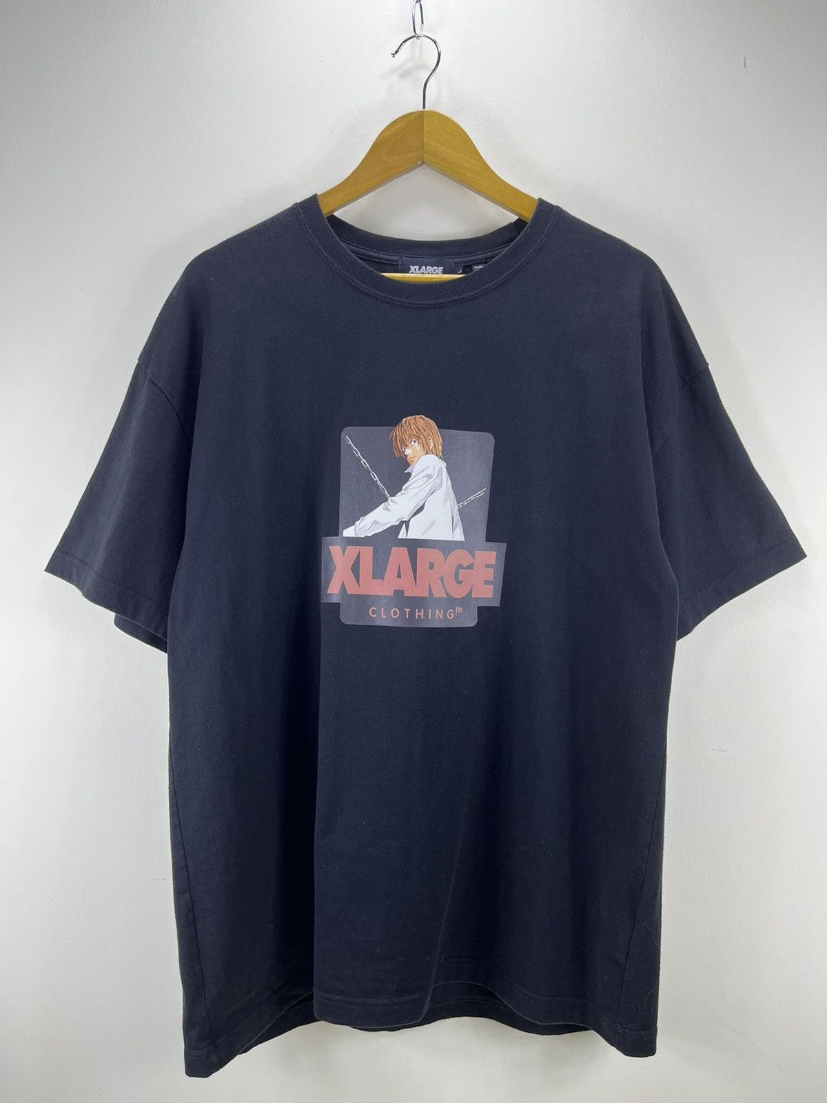Anime × Xlarge XLarge X Death Note Tee Rare (Light Yagami) Size US L / EU 52-54 / 3 - 1 Thumbnail