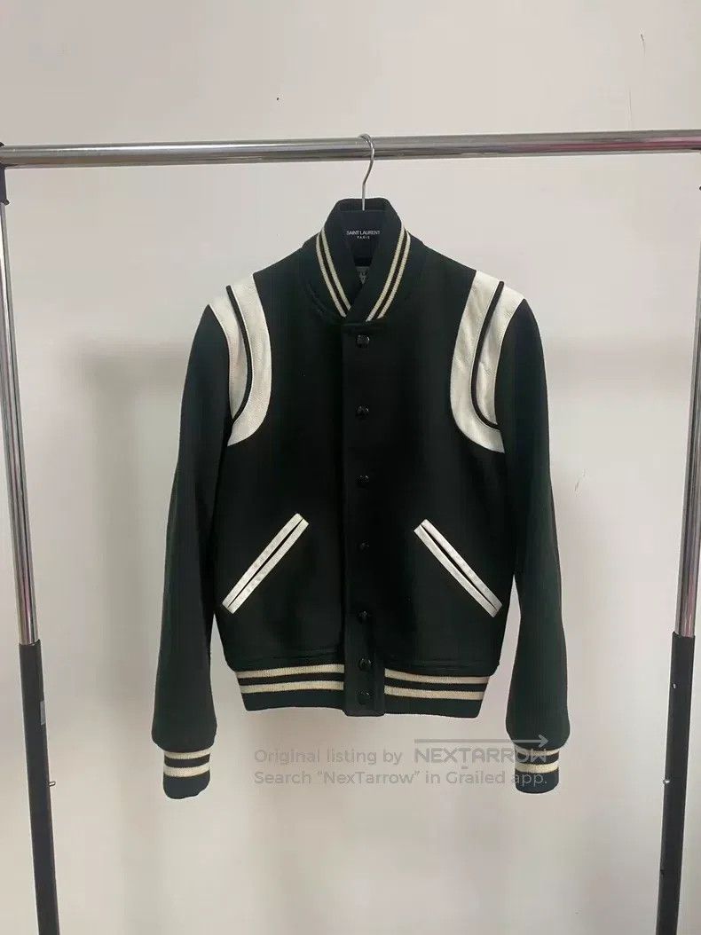 Saint Laurent Paris Saint Laurent Paris size 34 Teal and Black Color Blocked B Size XS / US 0-2 / IT 36-38 - 1 Thumbnail